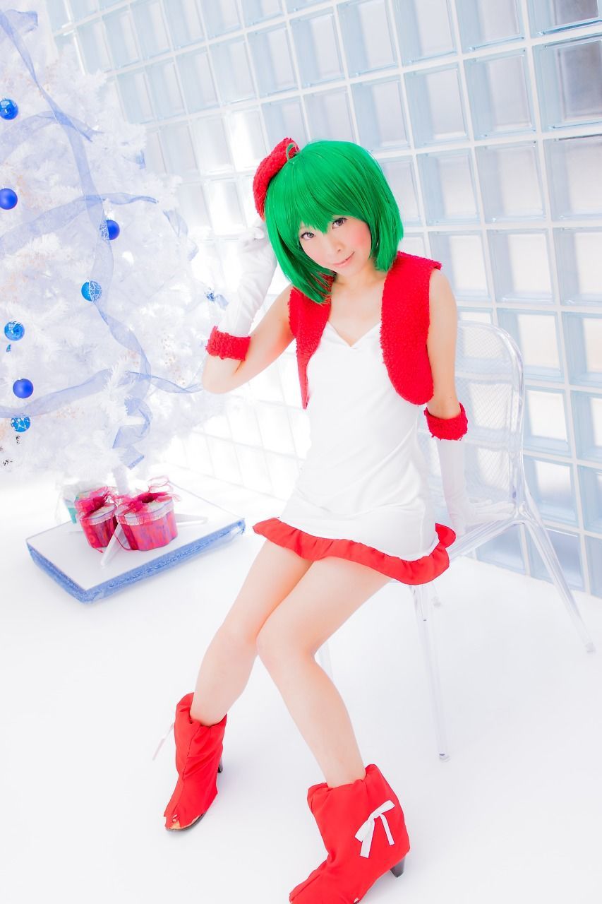 真白ゆき (Mashiro Yuki) コスプレ《Macros》Ranka Lee(Xmas ver.)/(100P)