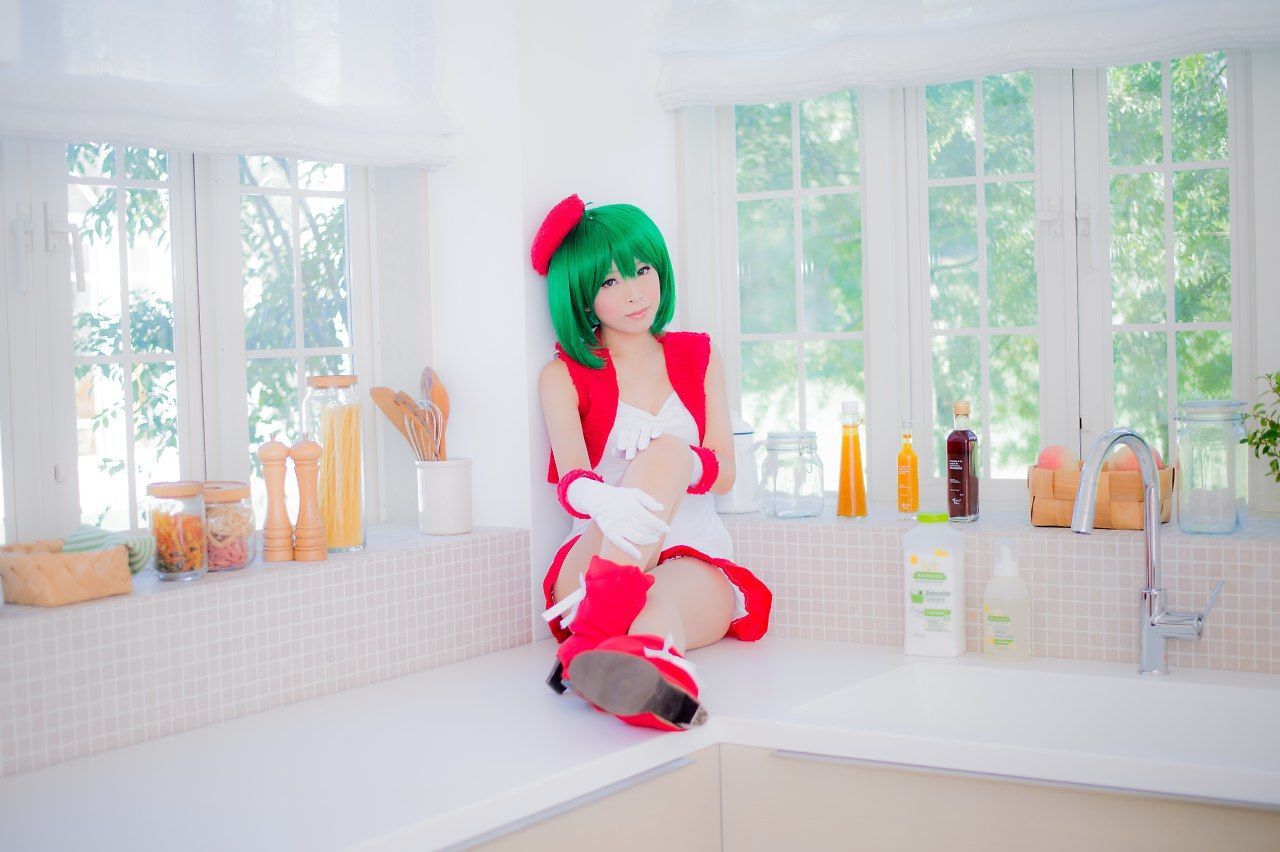 真白ゆき (Mashiro Yuki) コスプレ《Macros》Ranka Lee(Xmas ver.)/(100P)