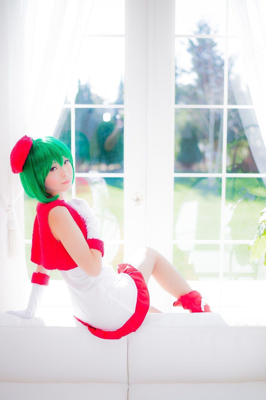 真白ゆき (Mashiro Yuki) コスプレ《Macros》Ranka Lee(Xmas ver.)/(100P)