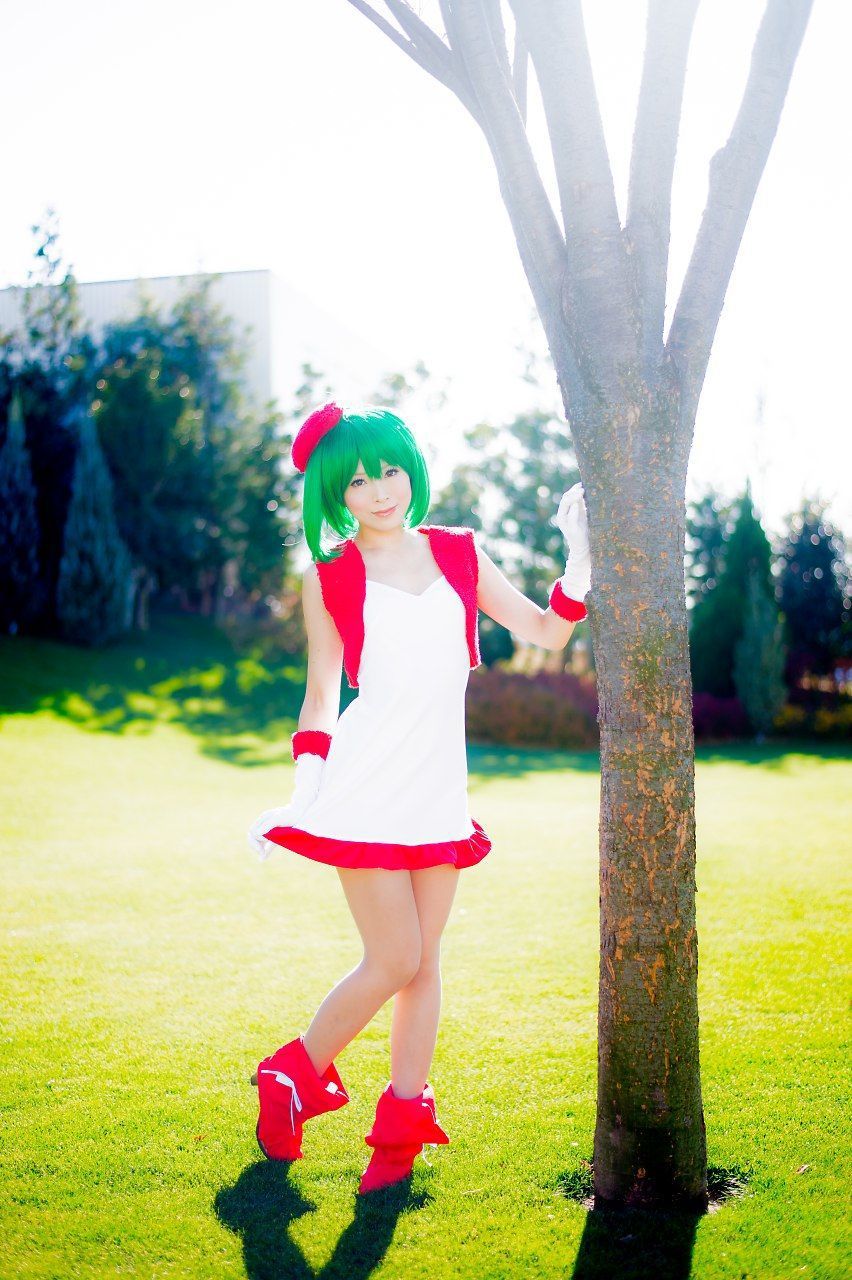 真白ゆき (Mashiro Yuki) コスプレ《Macros》Ranka Lee(Xmas ver.)/(100P)