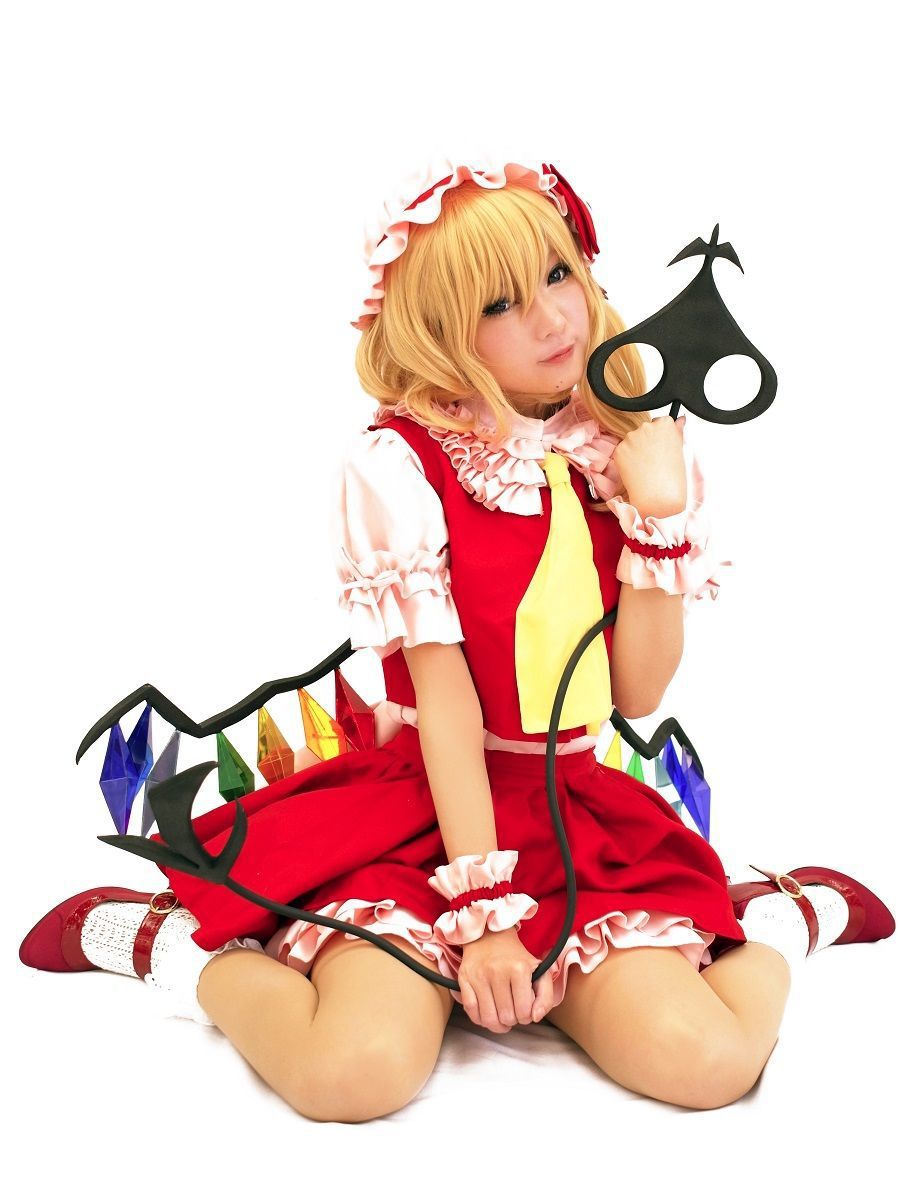 火将ロシエル 《Touhou Project》Hakurei Reimu Flandre Scarlet [猫耳メイド屋]/(100P)