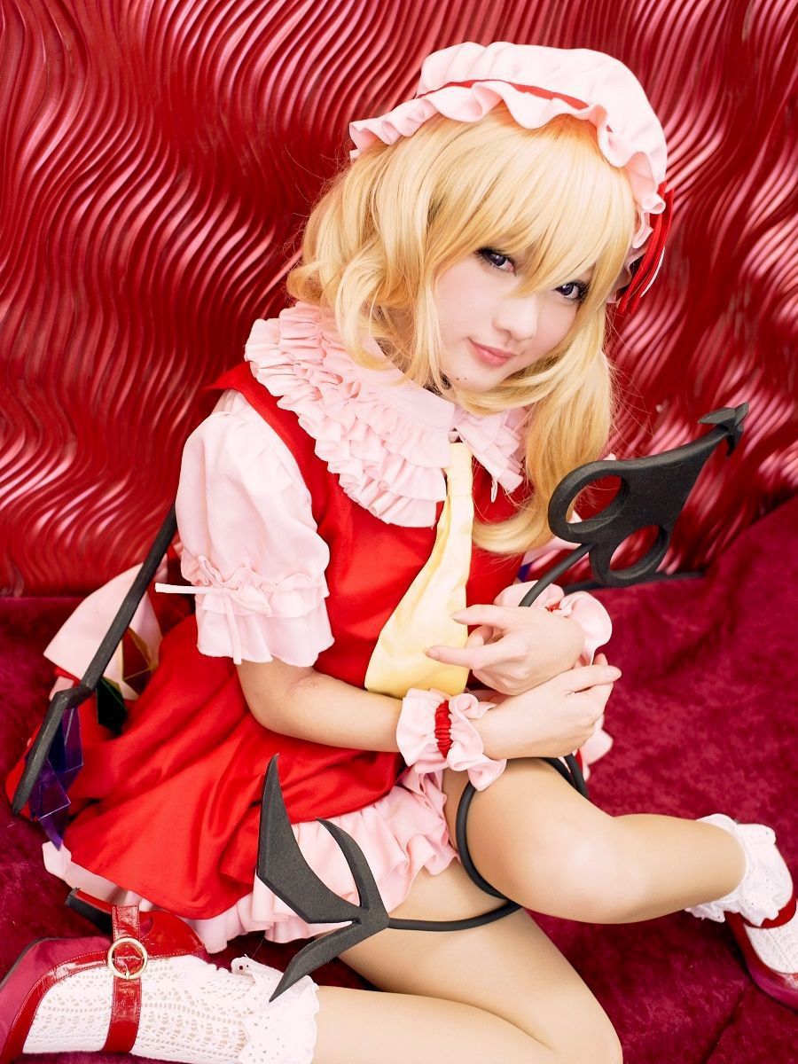 火将ロシエル 《Touhou Project》Hakurei Reimu Flandre Scarlet [猫耳メイド屋]/(100P)