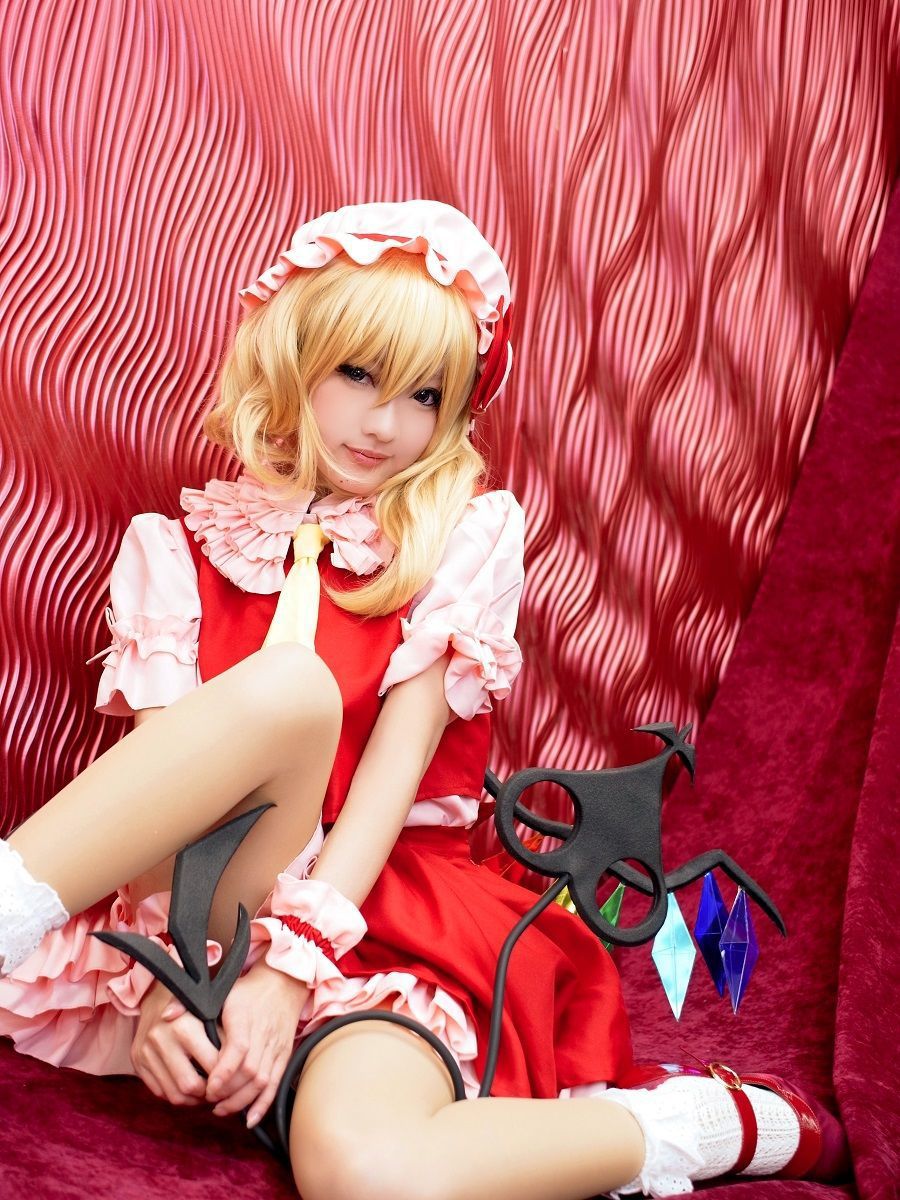 火将ロシエル 《Touhou Project》Hakurei Reimu Flandre Scarlet [猫耳メイド屋]/(100P)