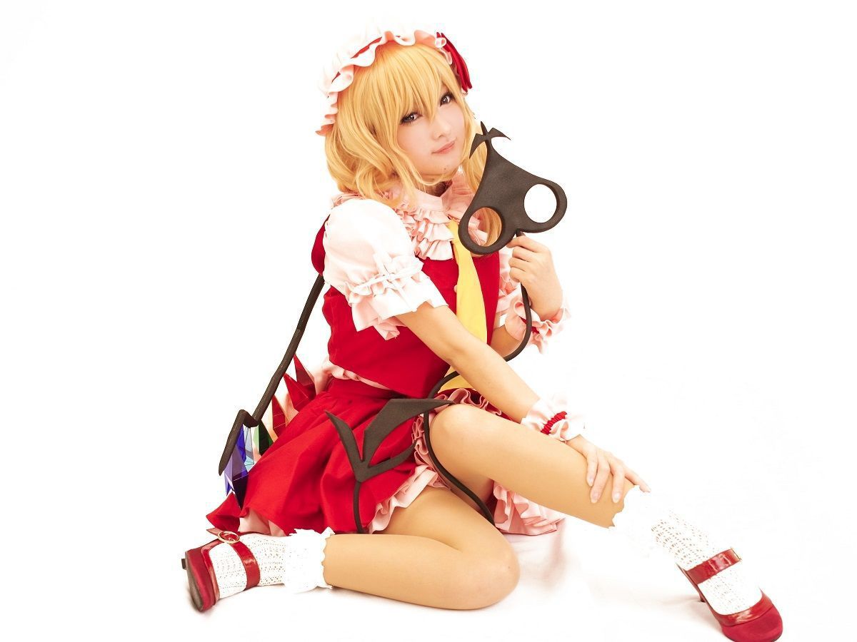 火将ロシエル 《Touhou Project》Hakurei Reimu Flandre Scarlet [猫耳メイド屋]/(100P)