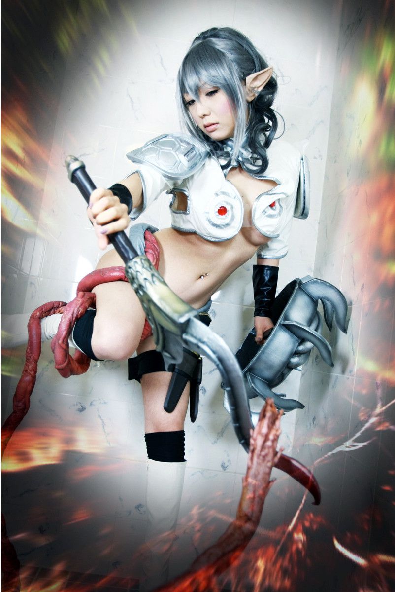 華群みさき(Hanamura Misaki) 《Queen s Blade》Alice Alleyne Echidna  [HONEY BUNNY]/(98P)