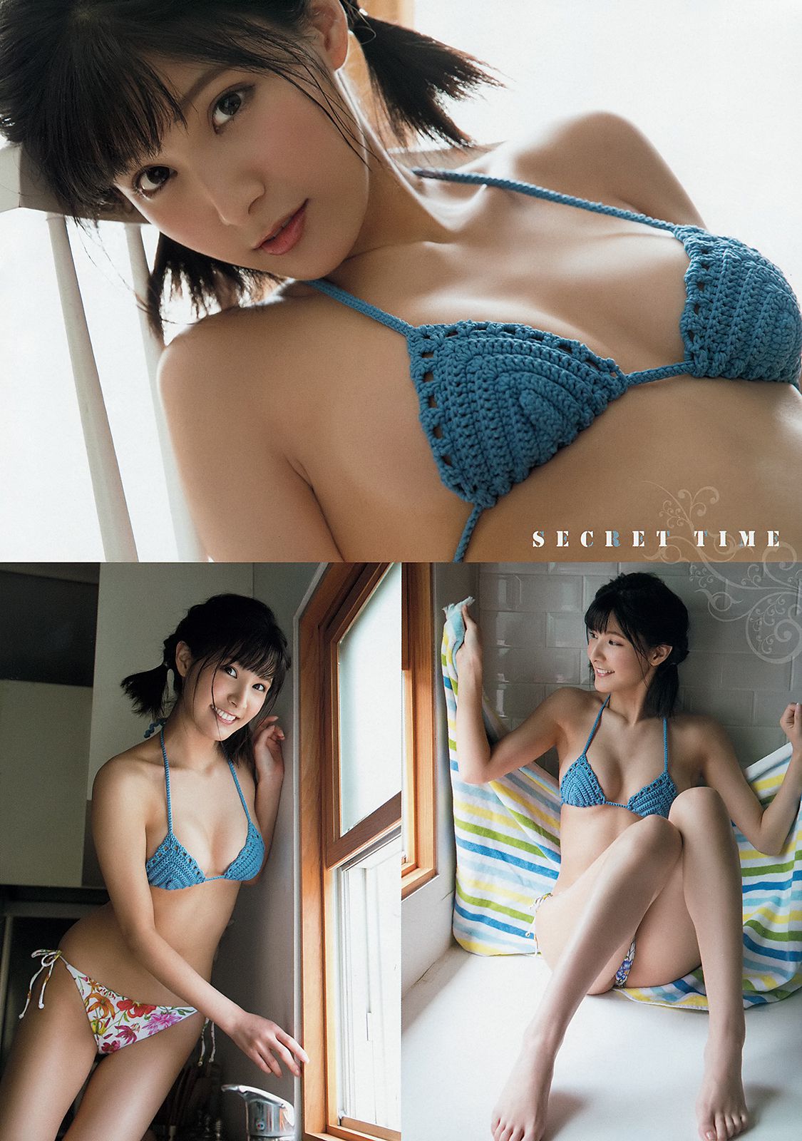 松下玲緒菜 彩川ひなの [Young Animal] 2018年No.16 写真杂志/(16P)