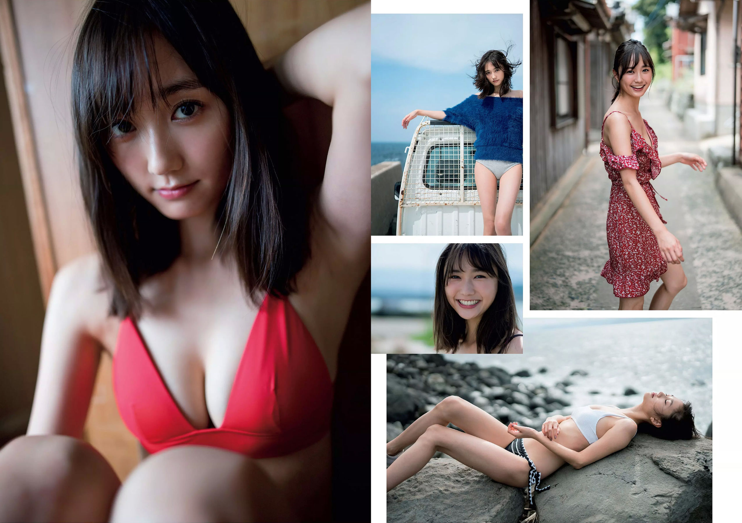 橋本マナミ 安藤咲桜 高田夏帆 若月佑美 鈴木友菜 園都 黒瀧まりあ [Weekly Playboy] 2017年No.47 写真杂志/(29P)