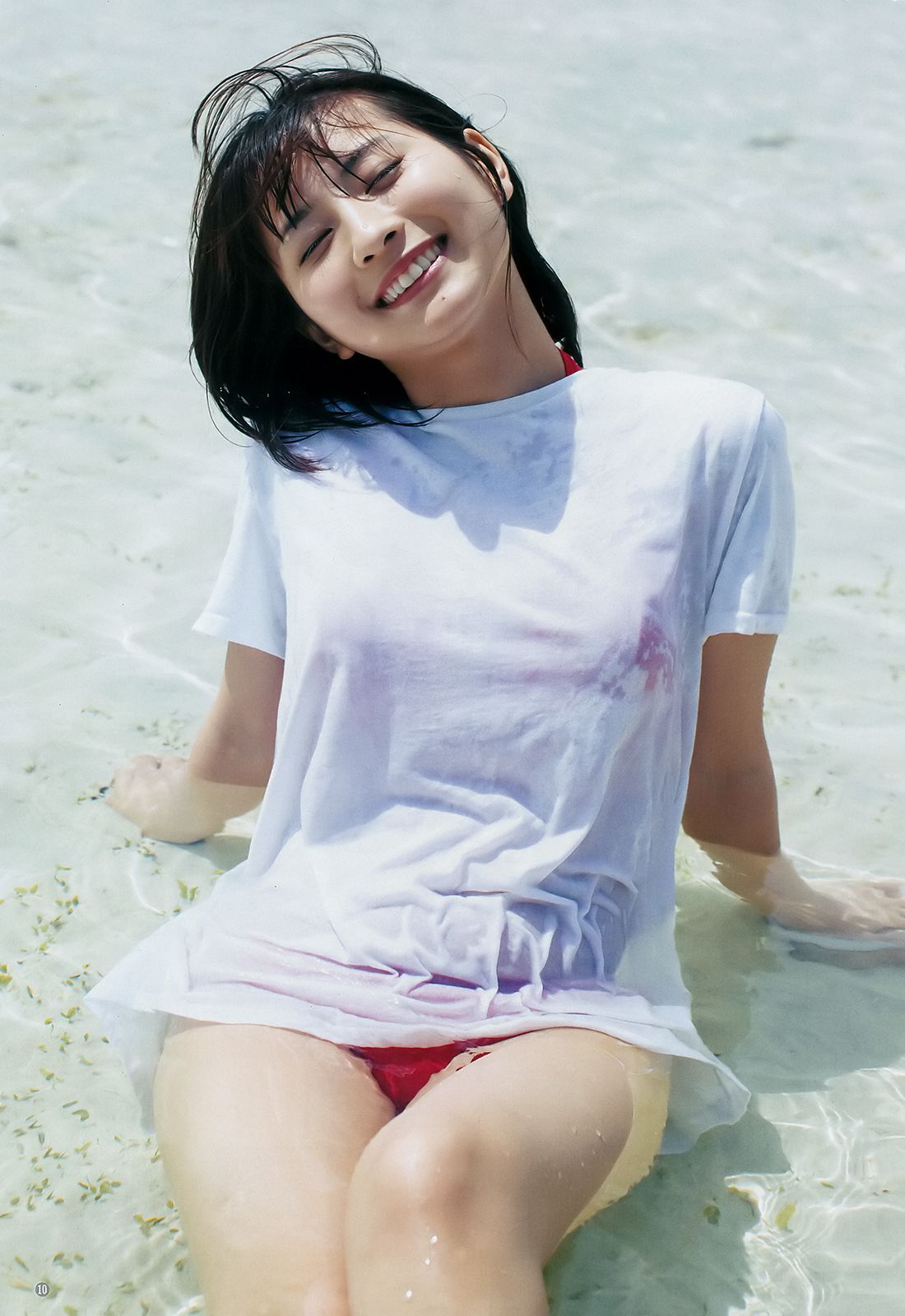 ロン?モンロウ 北向珠夕 [Weekly Young Jump] 2018年No.29 写真杂志/(12P)