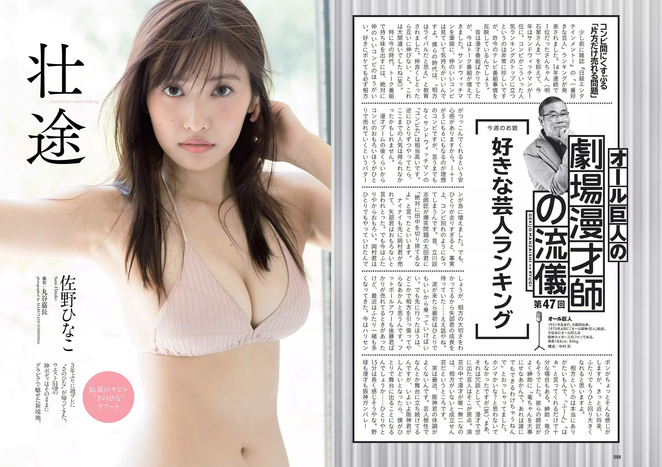 加治ひとみ 須田亜香里 永尾まりや 佐野ひなこ 清原果耶 石神澪 [Weekly Playboy] 2018年No.32 写真杂志/(32P)