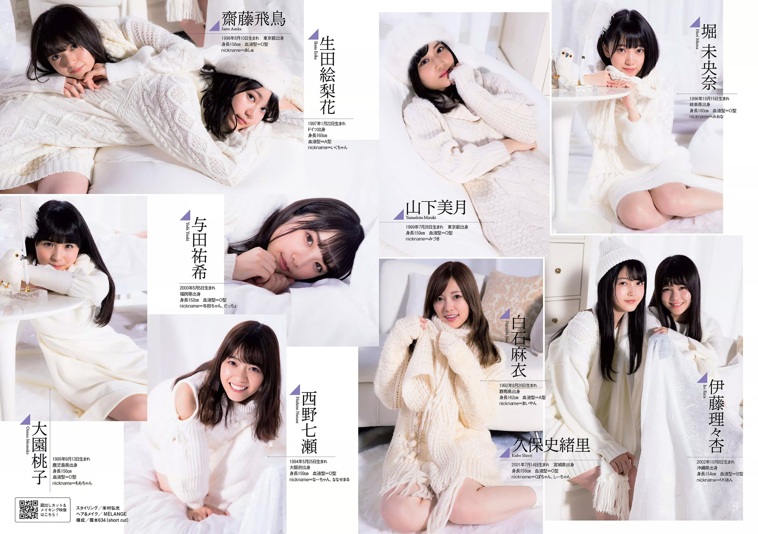 柳美稀 忍野さら 岸本セシル 日比美思 [Weekly Playboy] 2017年No.51 写真杂志/(28P)