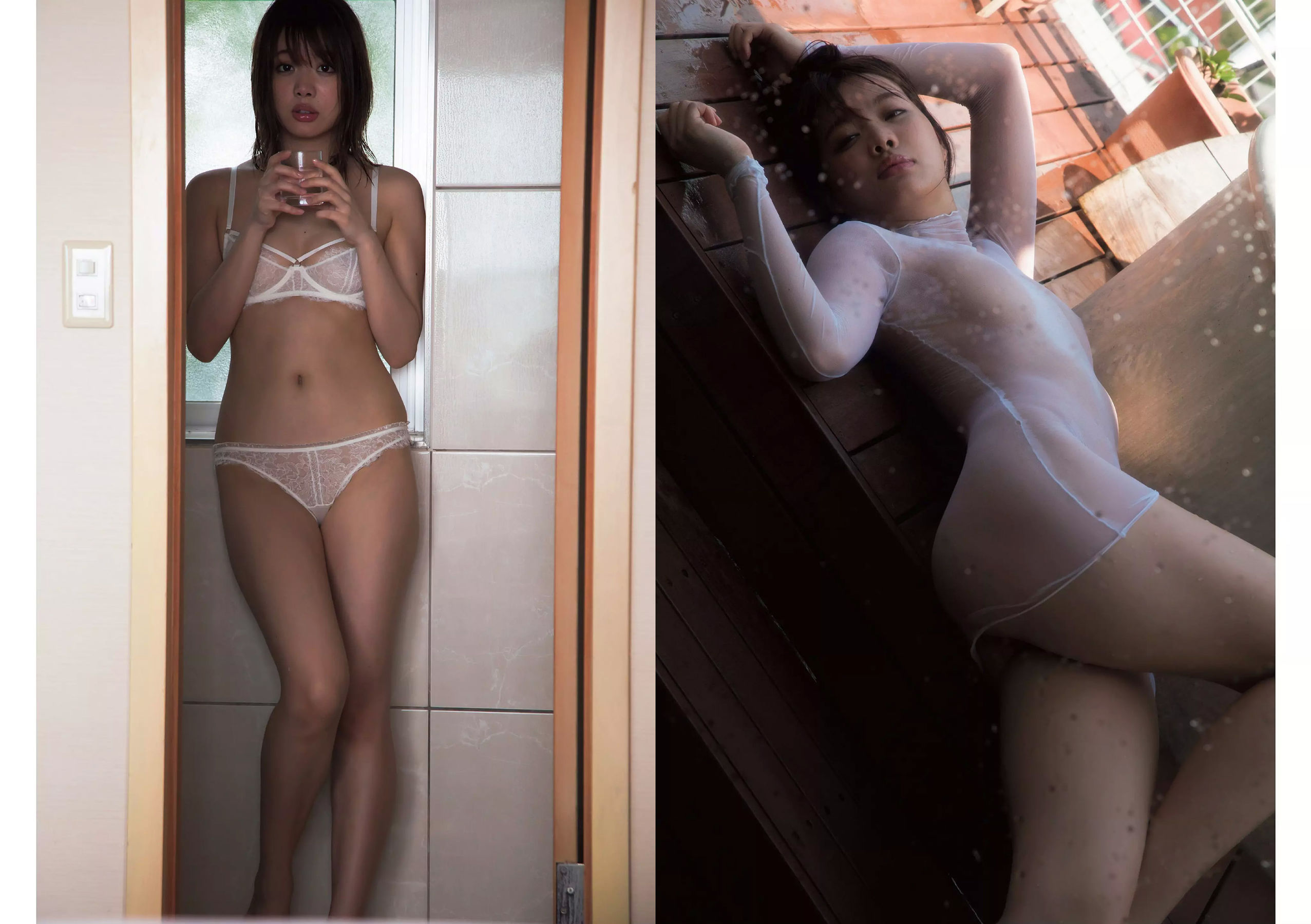 柳美稀 忍野さら 岸本セシル 日比美思 [Weekly Playboy] 2017年No.51 写真杂志/(28P)