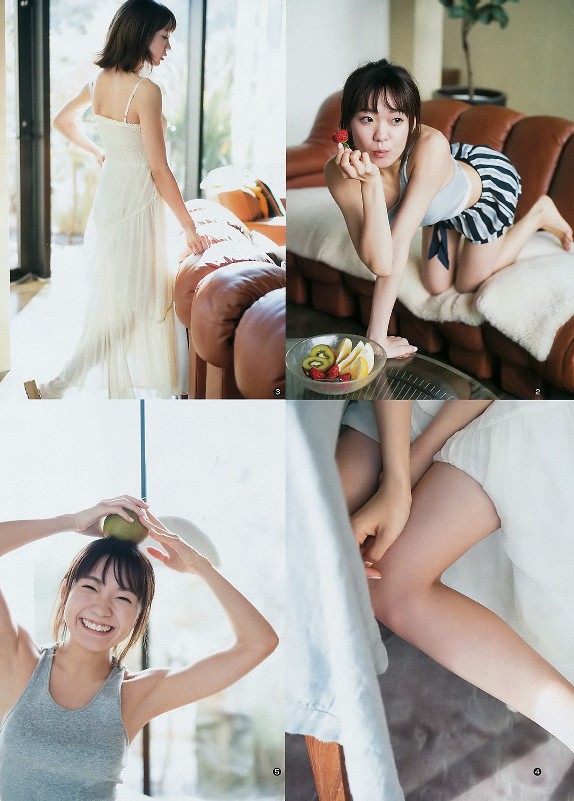 R泉里香 あいみ 斉藤朱夏 [Weekly Young Jump] 2018年No.03-04 写真杂志/(21P)