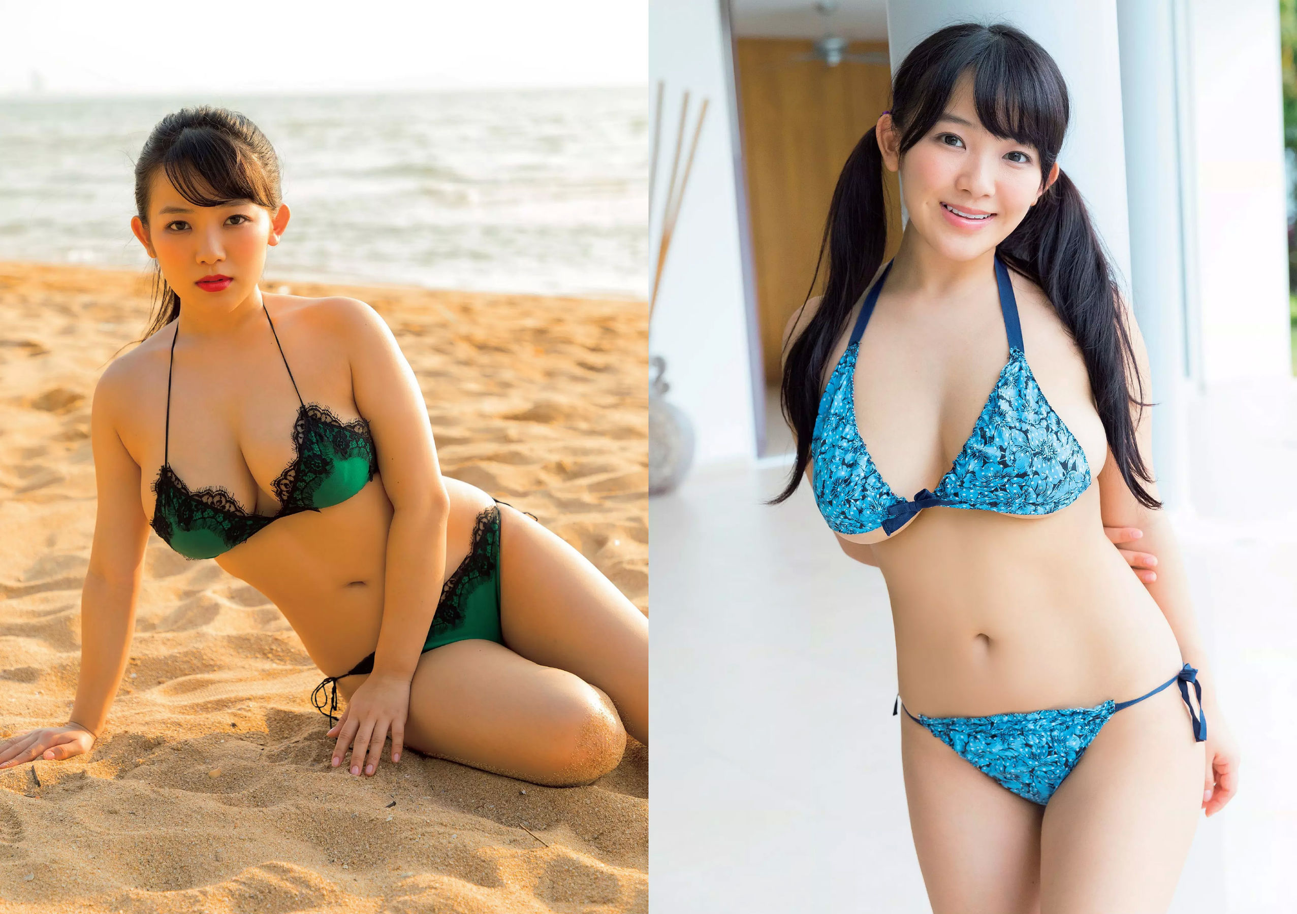 浅川梨奈 中島史恵 大原優乃 天木じゅん 華村あすか 菅原茉椰 松野未佳 [Weekly Playboy] 2018年No.22 写真杂志/(29P)