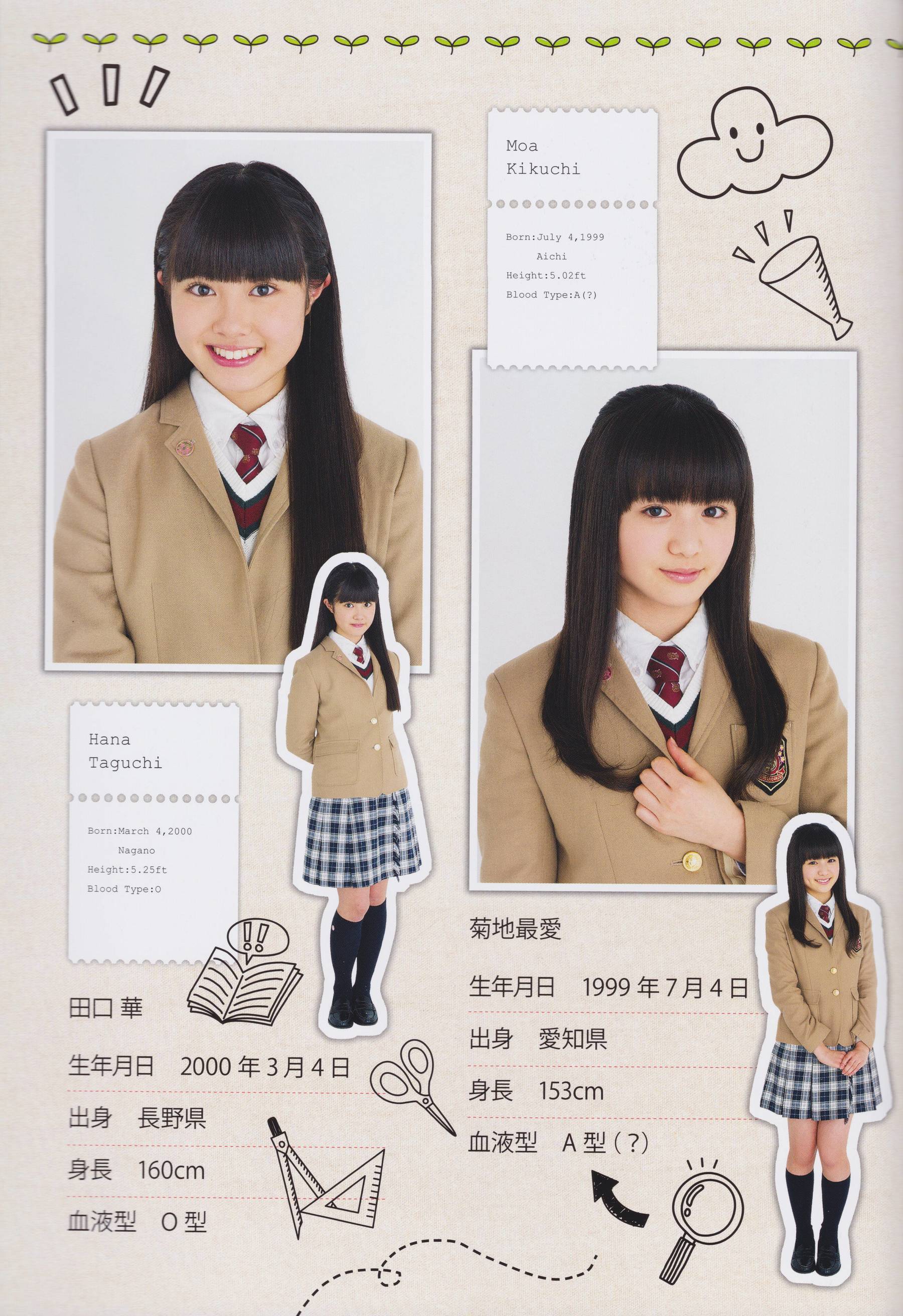 さくら学院 菊地最愛 水野由結 田口華 野津友那乃 2015年3月 卒業/(73P)