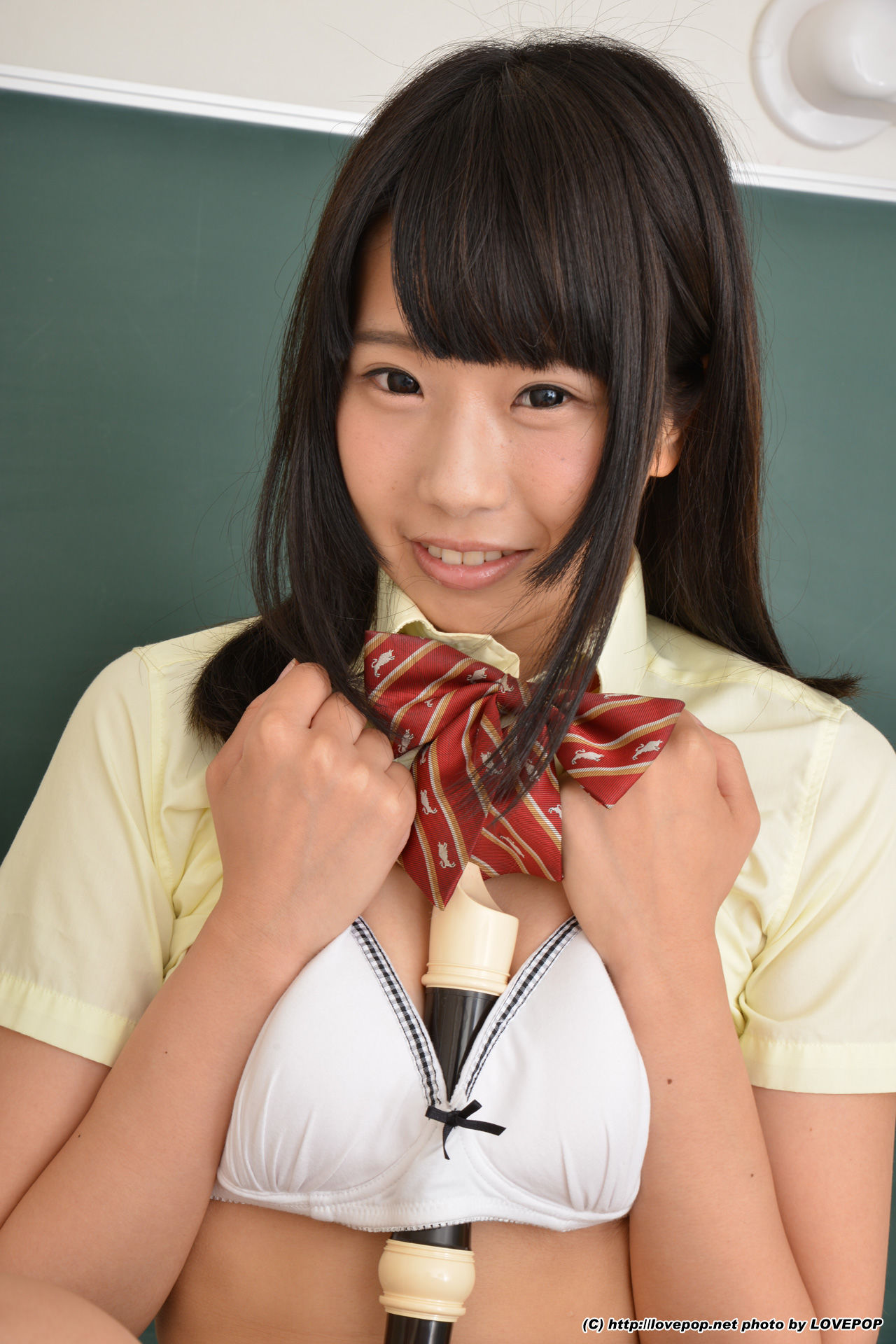 [LOVEPOP] Arisu Mizushima 水嶋アリス Uniform shirts - PPV/(54P)