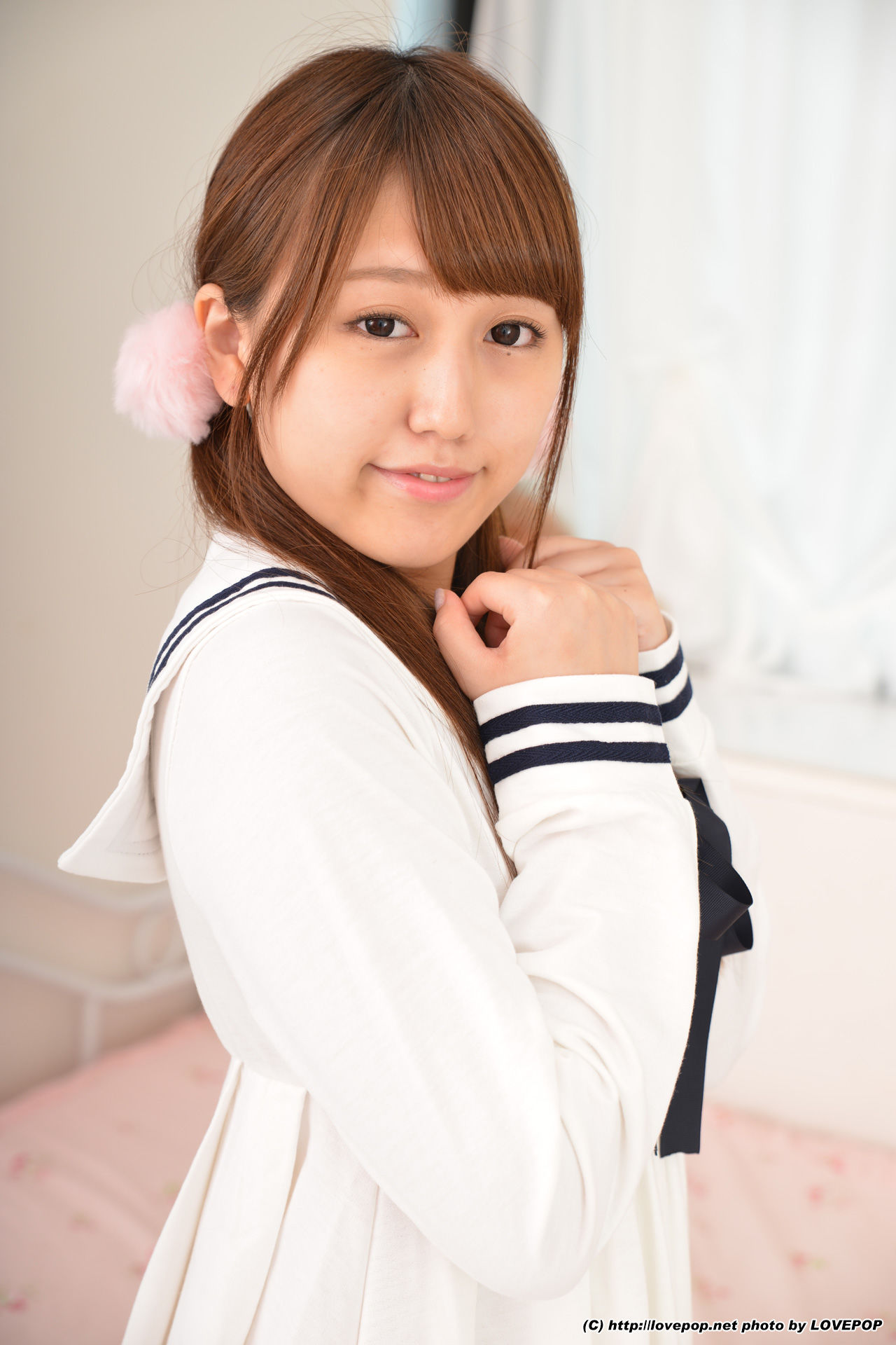 [LOVEPOP] Mayu Satomi 里美まゆ shaved bold! Dressing up - PPV/(68P)