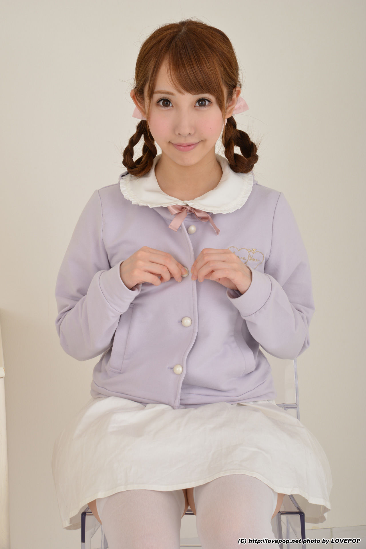 [LOVEPOP] Mai Usami 宇佐美まい transparent chair! Lolita clothes - PPV/(61P)