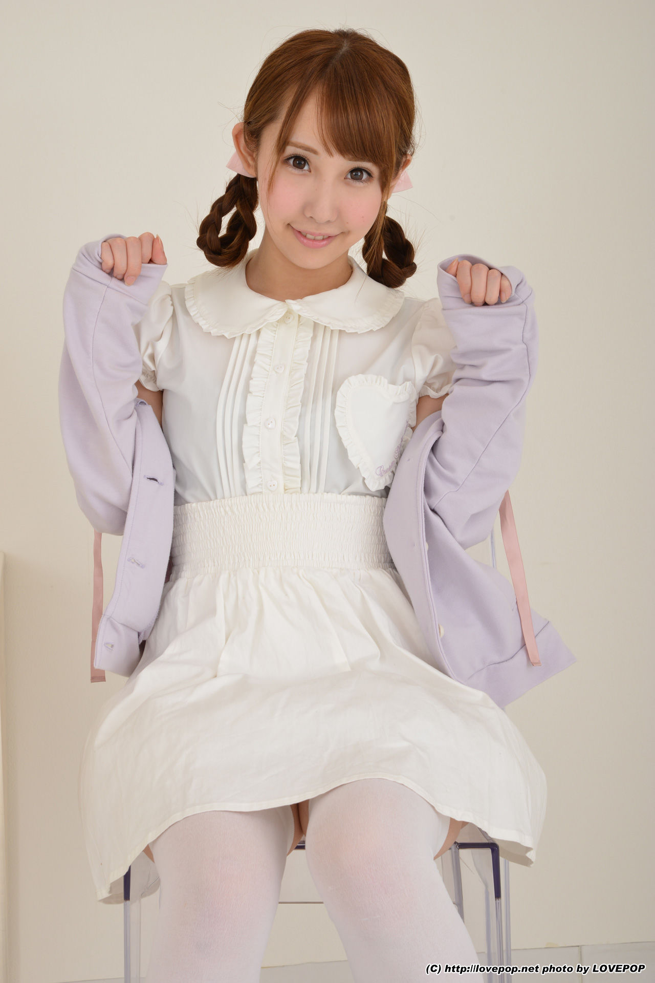 [LOVEPOP] Mai Usami 宇佐美まい transparent chair! Lolita clothes - PPV/(61P)