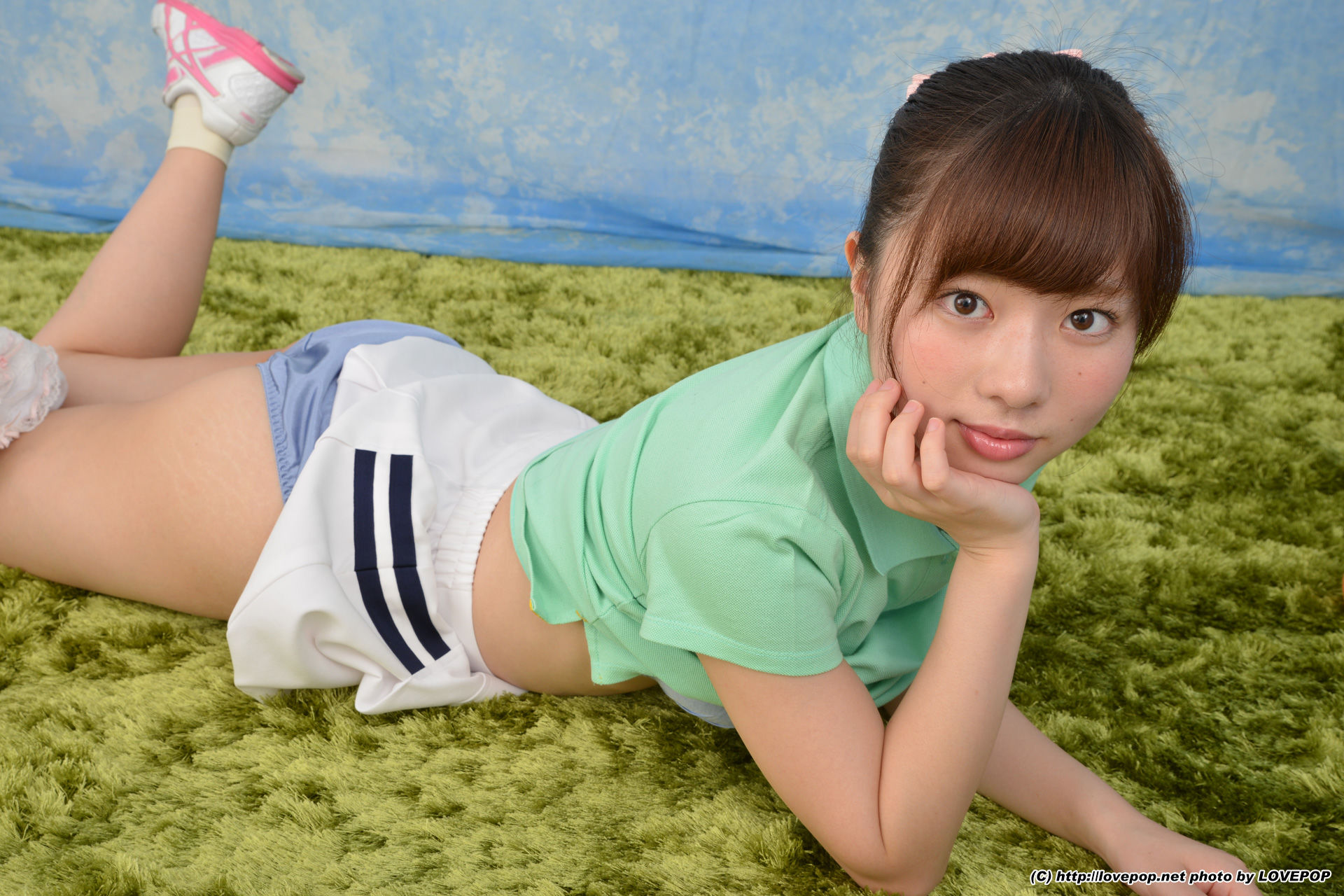 [LOVEPOP] Rin Sasayama 笹山りん white cotton dazzling tennis edition - PPV/(80P)