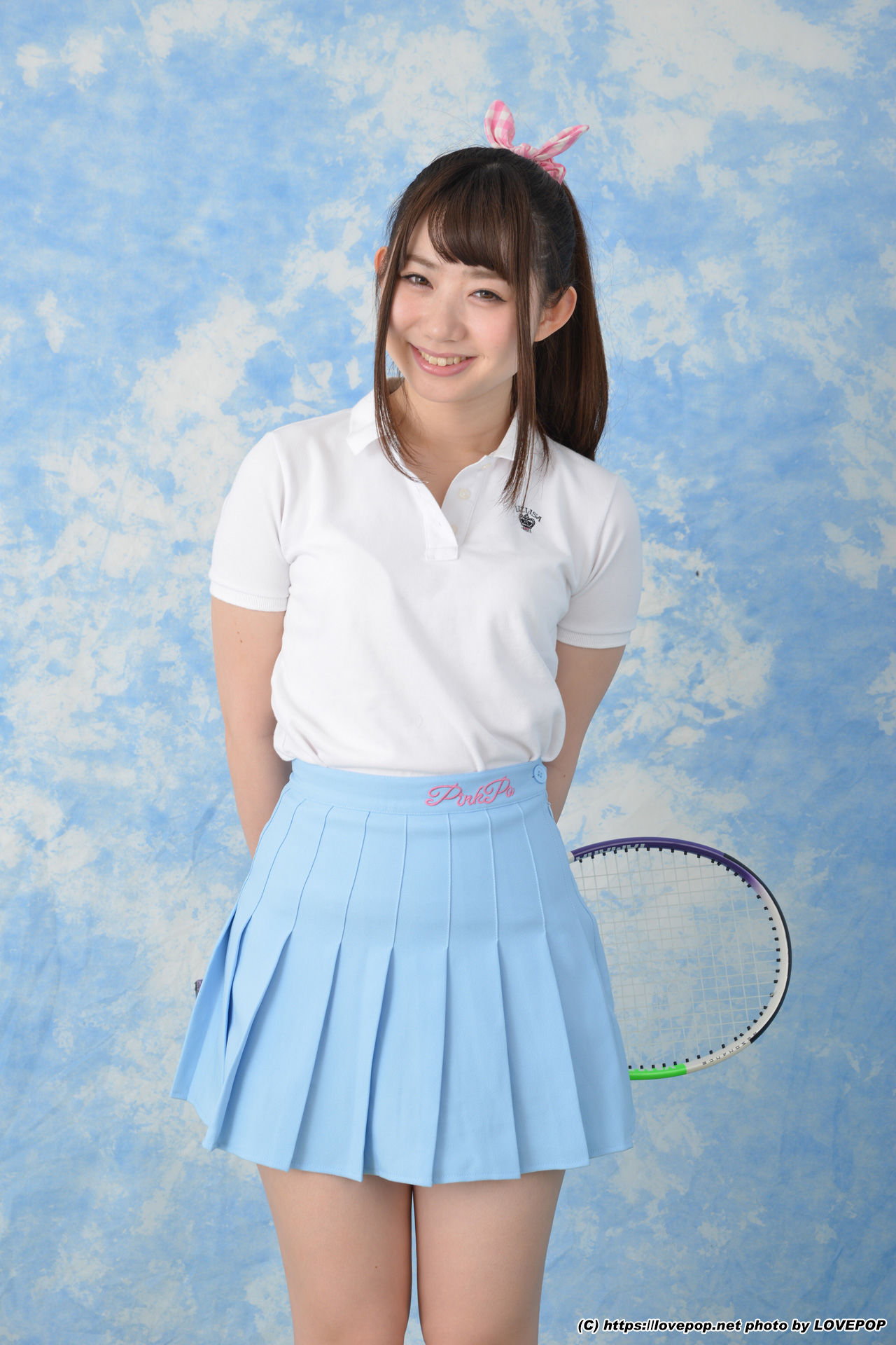 [LOVEPOP] Ayuna Niko あゆな虹恋 tennis ball and racket ! - PPV/(75P)