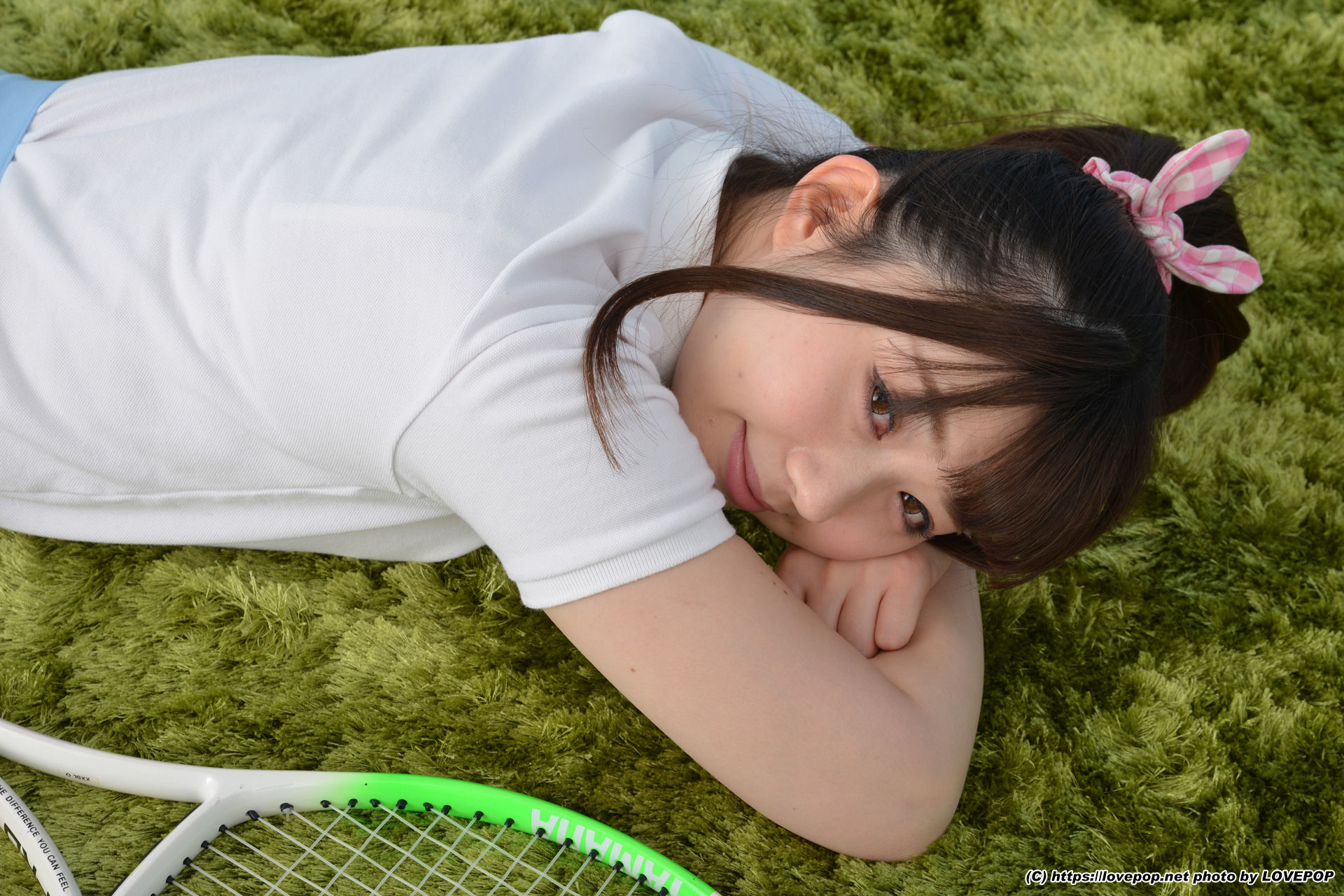 [LOVEPOP] Ayuna Niko あゆな虹恋 tennis ball and racket ! - PPV/(75P)