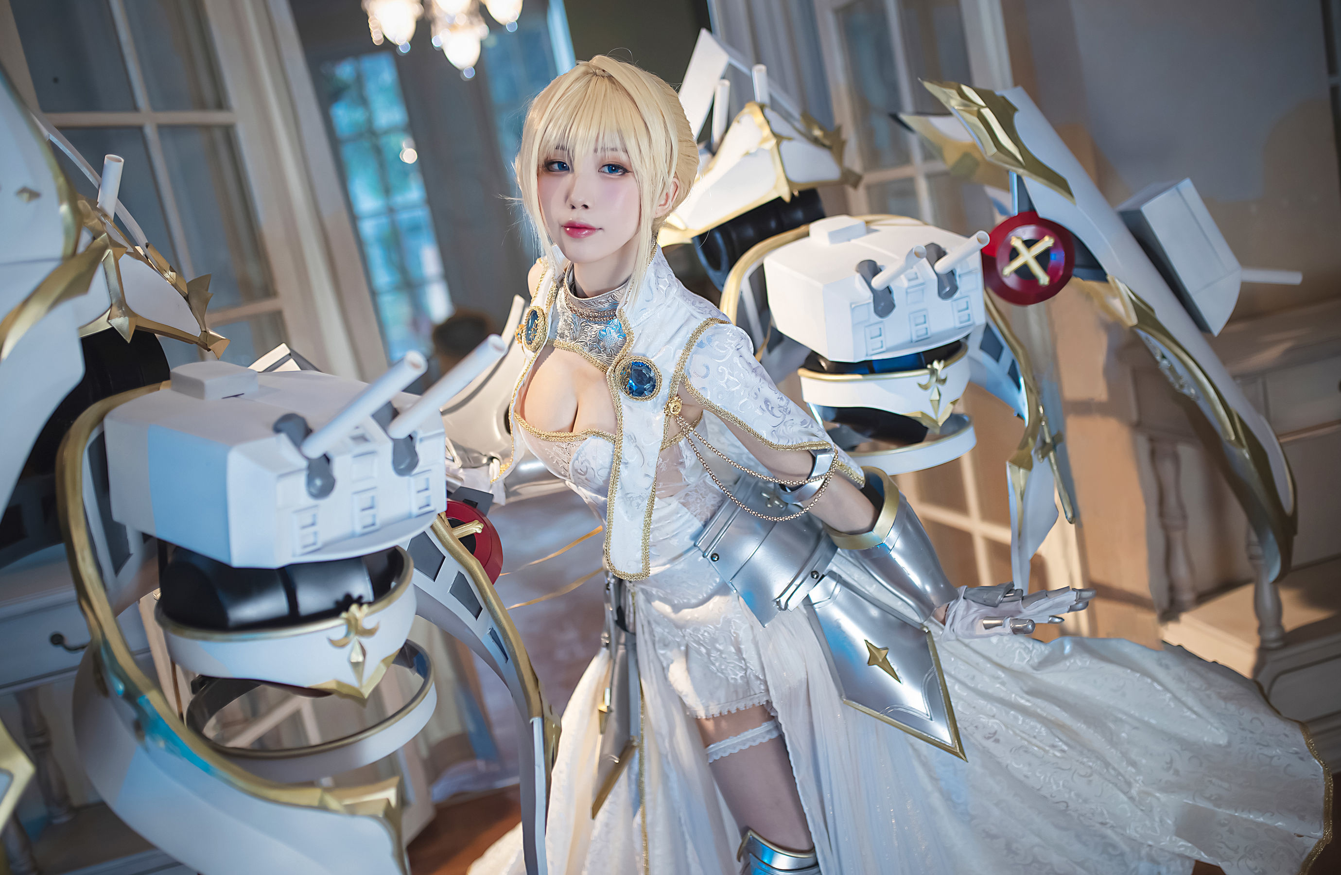 [网红COSER] 动漫博主水淼aqua - 圣女贞德/(40P)