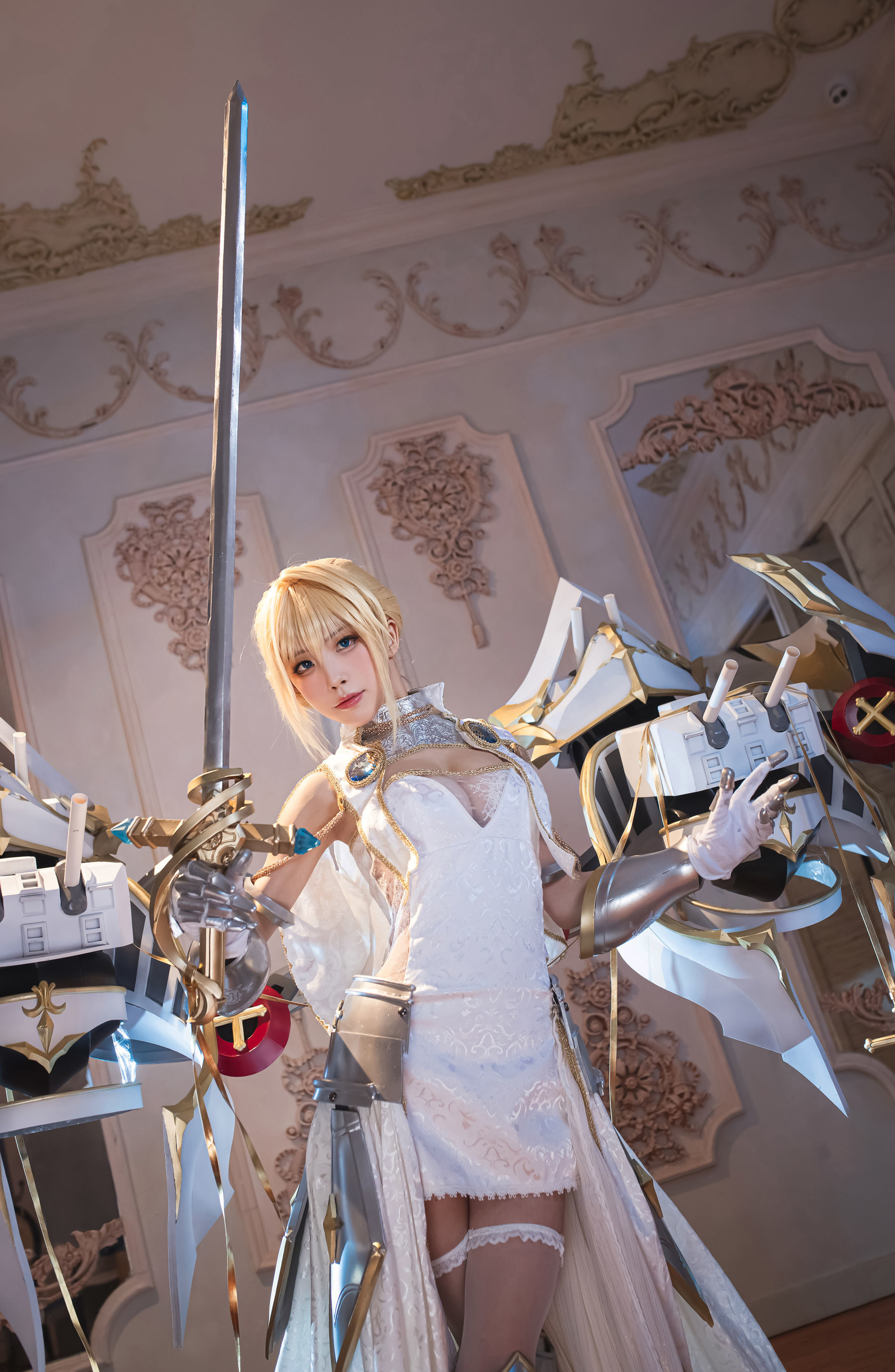 [网红COSER] 动漫博主水淼aqua - 圣女贞德/(40P)