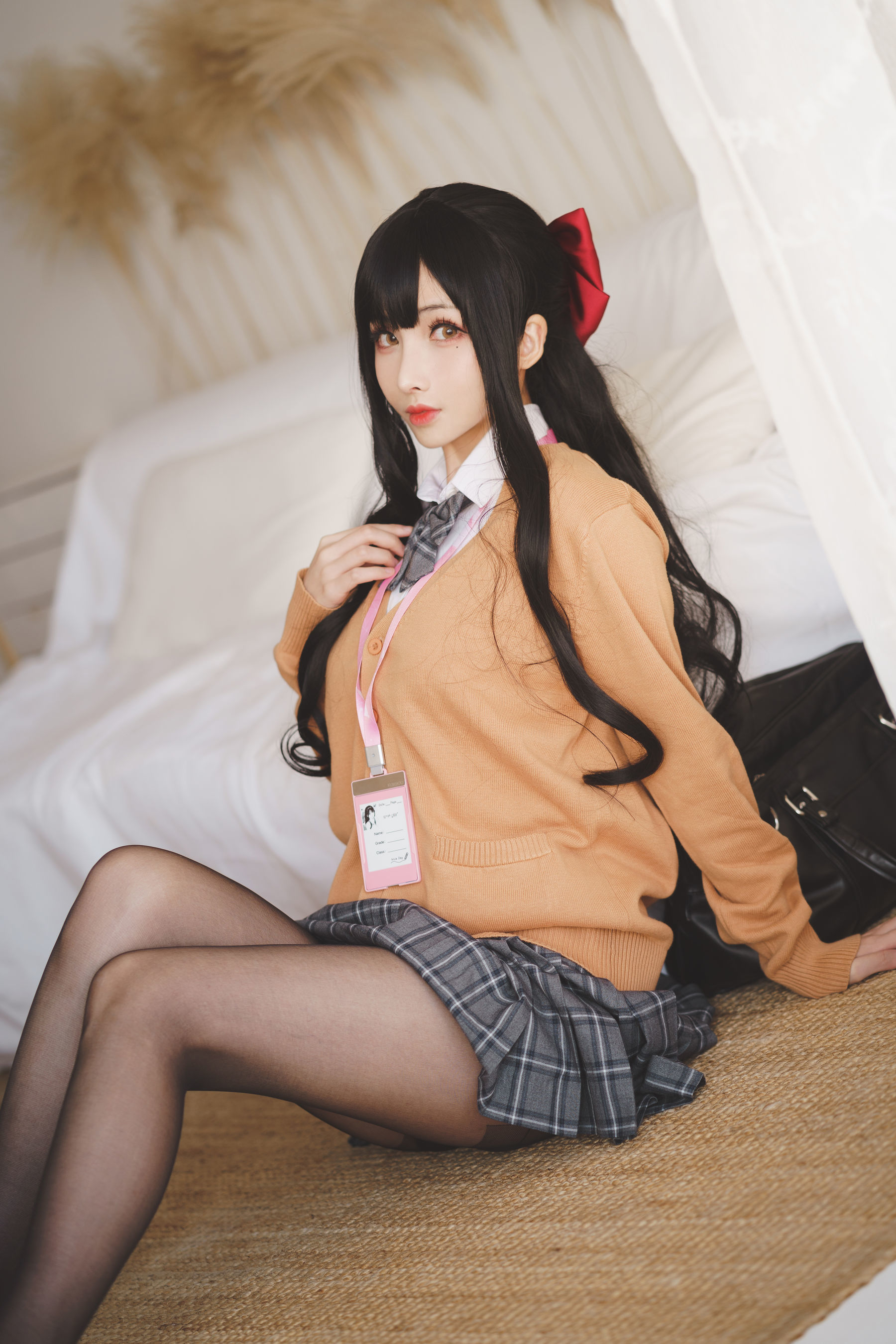 [网红COSER] COS福利rioko凉凉子 - 放课后的学姐/(40P)