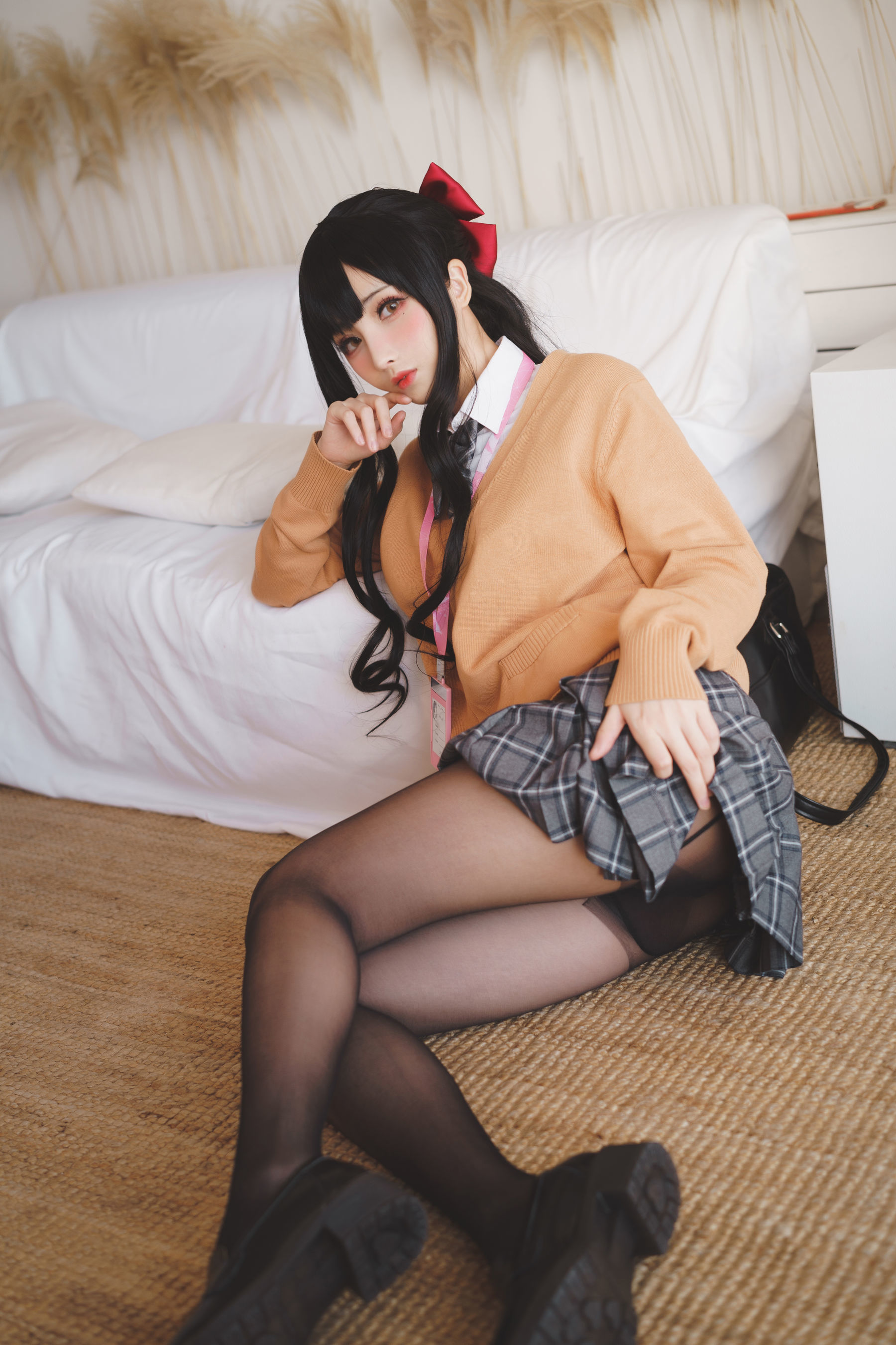 [网红COSER] COS福利rioko凉凉子 - 放课后的学姐/(40P)