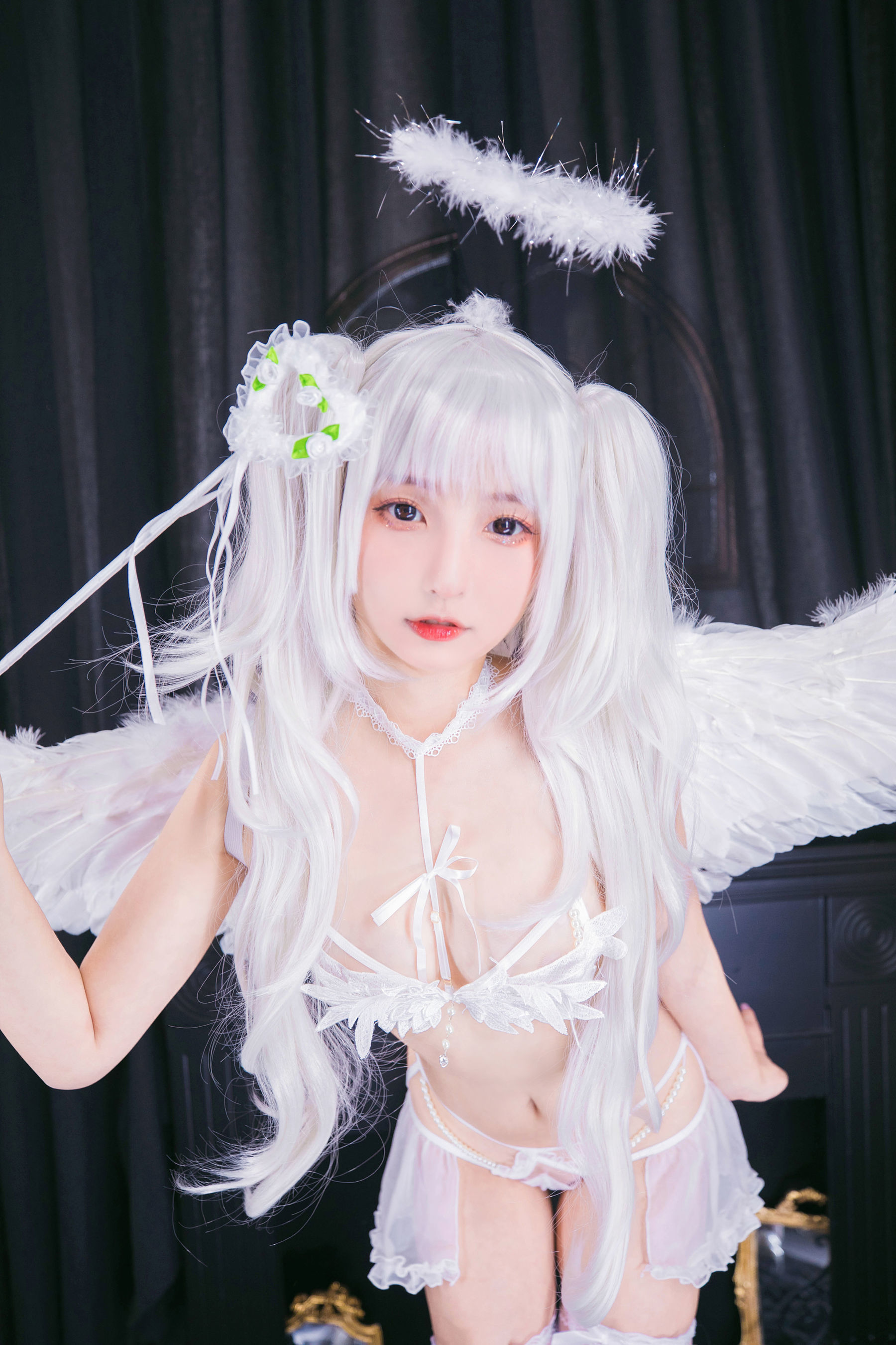 [网红COSER] 萝莉神楽坂真冬之天国に落ちる - 坠入天堂/(150P)