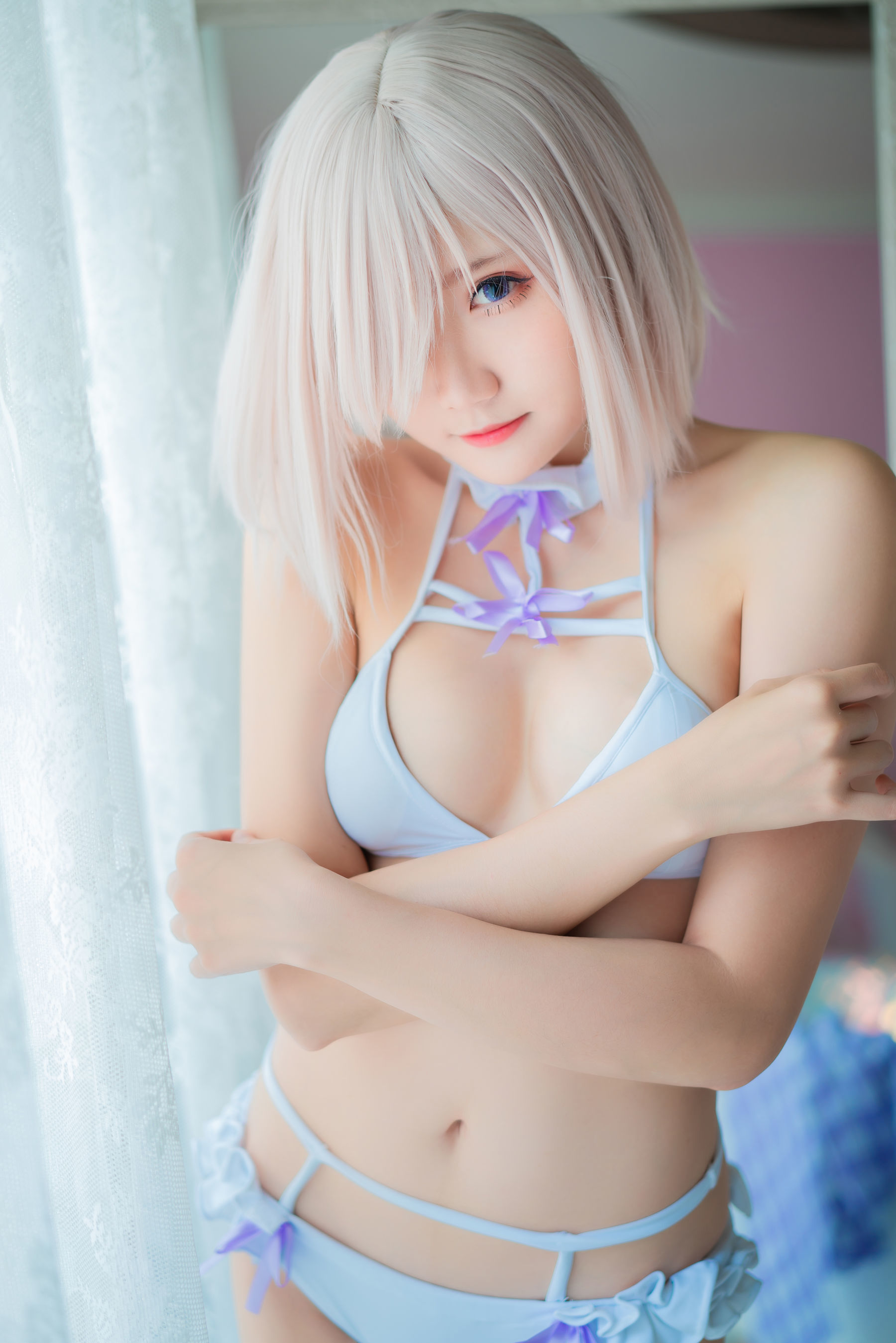 [网红COSER] Coser瓜希酱福利 - 玛修下着/(10P)