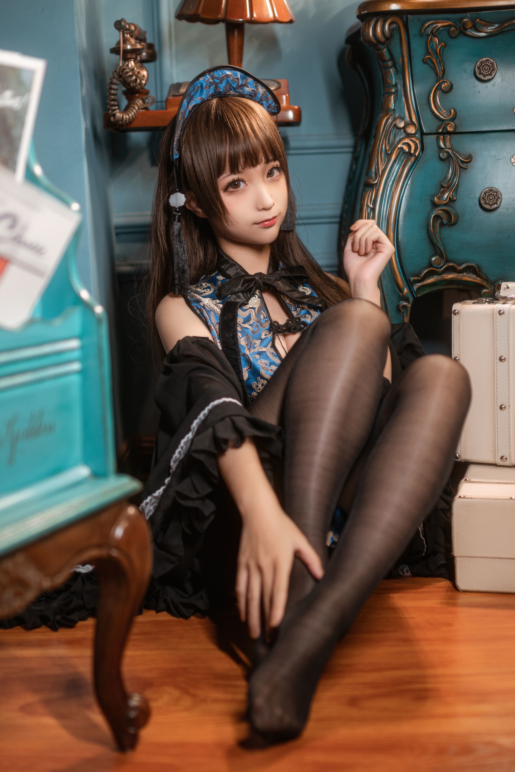 [网红COSER] 动漫博主蠢沫沫 - 小僵尸/(40P)