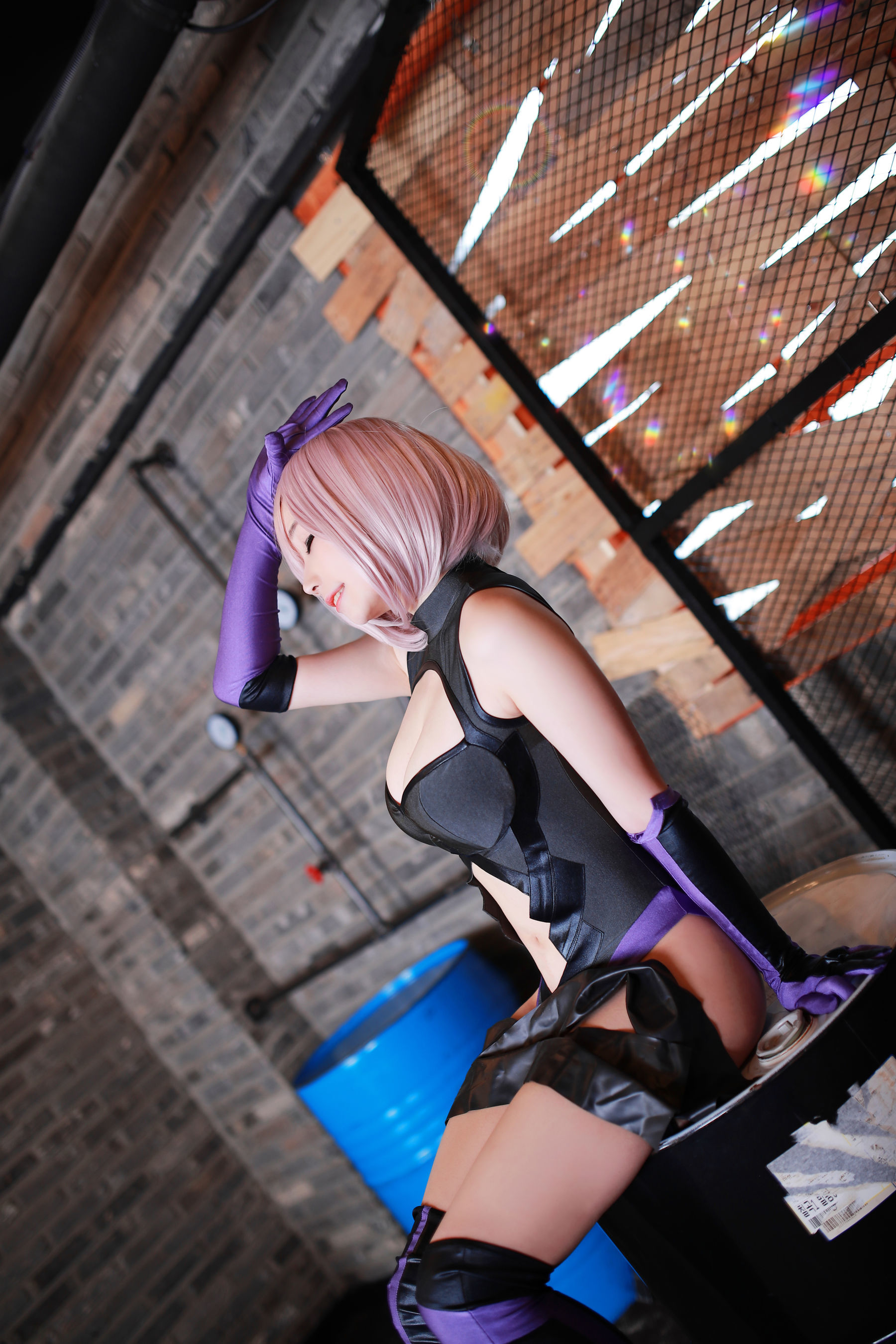 [网红COSER] 韩国妹子BamBi - Fate_Grand Order - Mash Kyrielight (Shielder)/(22P)