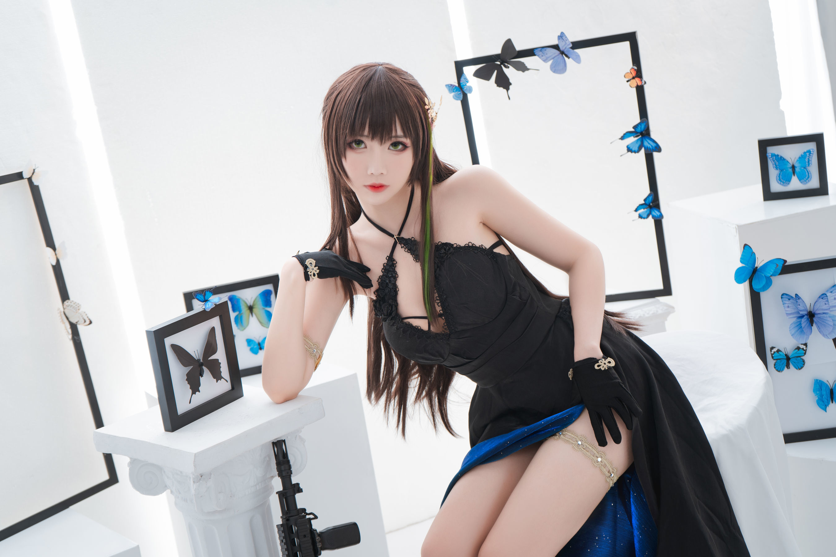 [网红COSER] 可爱人气Coser面饼仙儿 - M4A1/(21P)