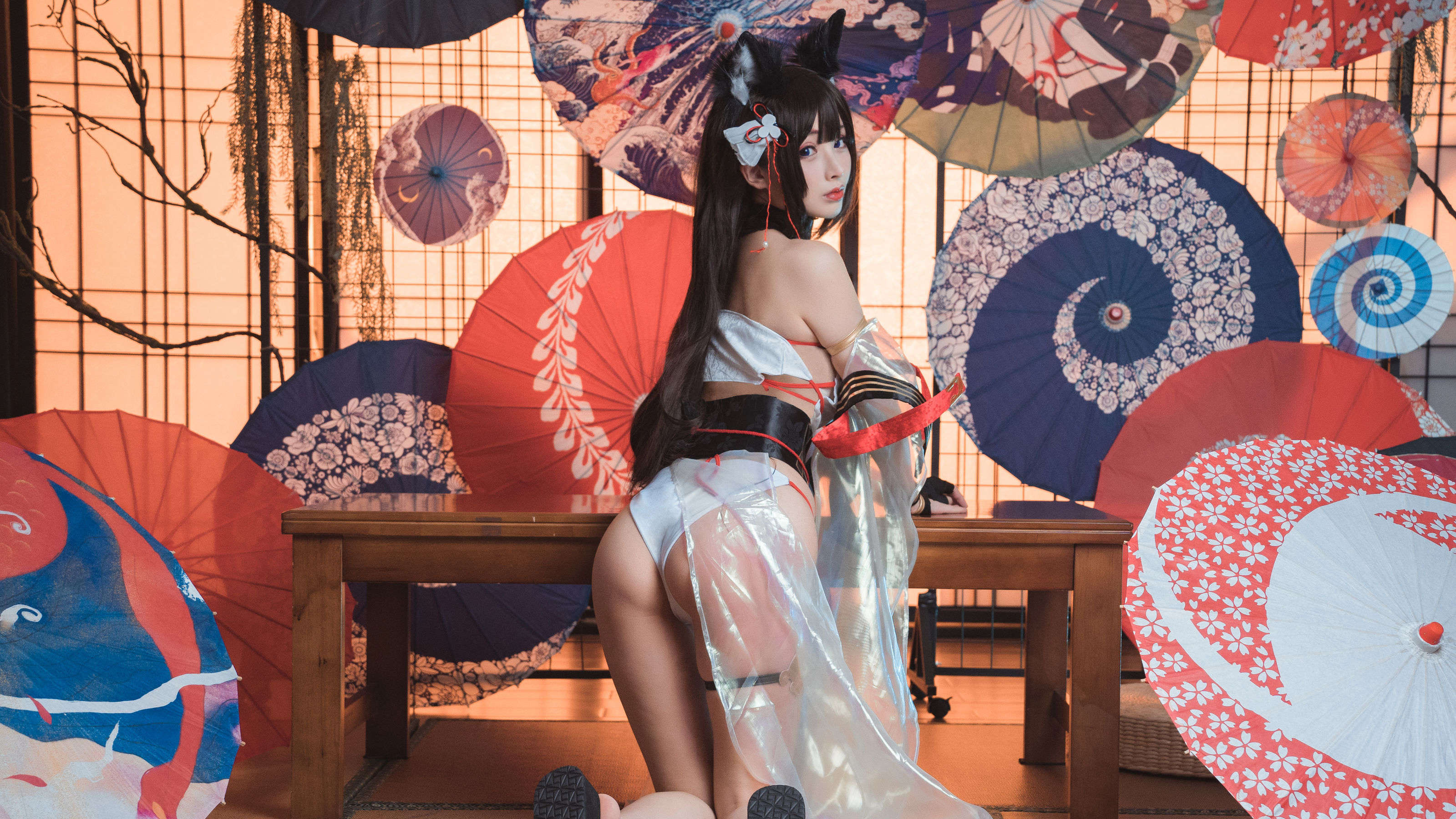 [网红COSER] COS福利rioko凉凉子 - 天城泳装/(24P)