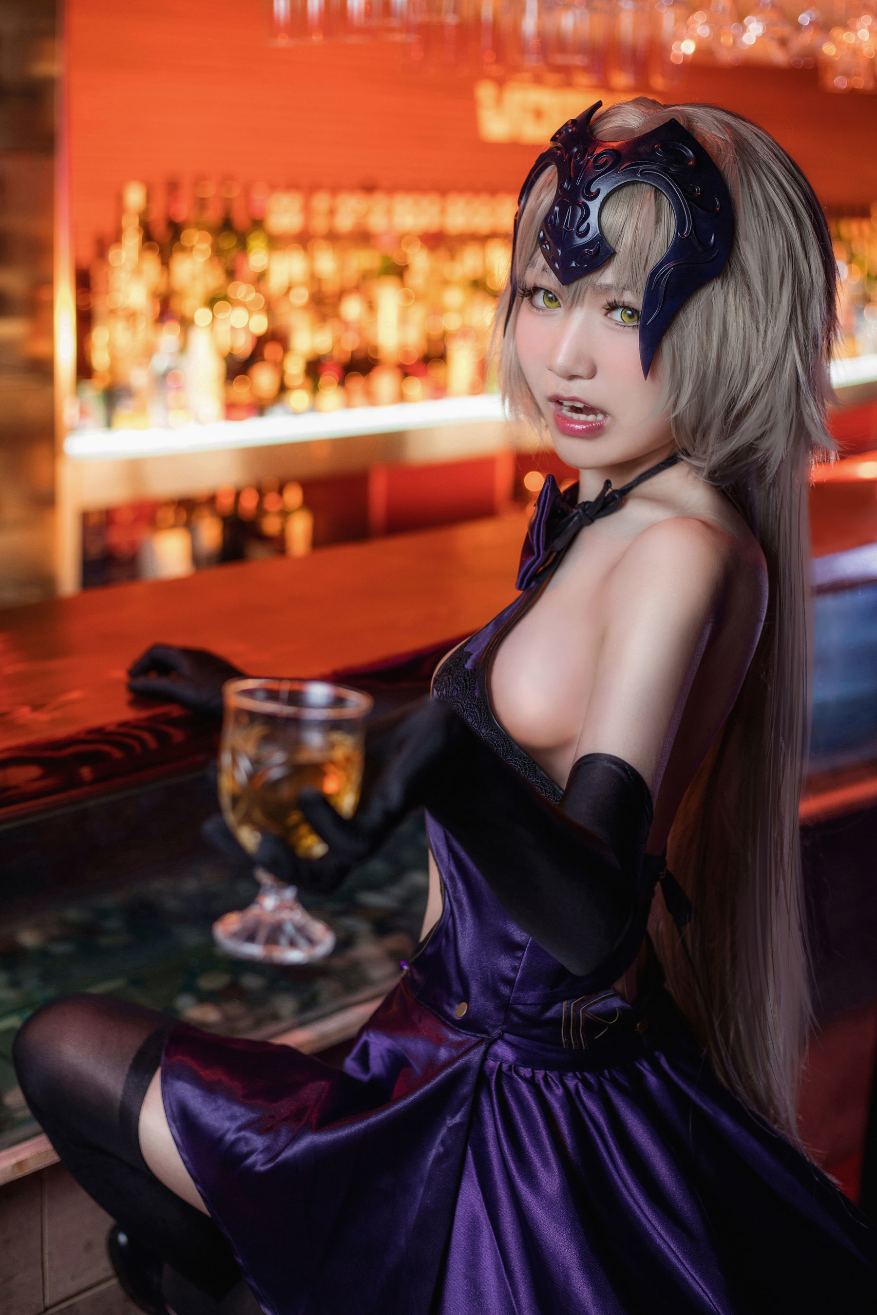 [网红COSER] 肉宅 - 聖夜の晚餐/(15P)