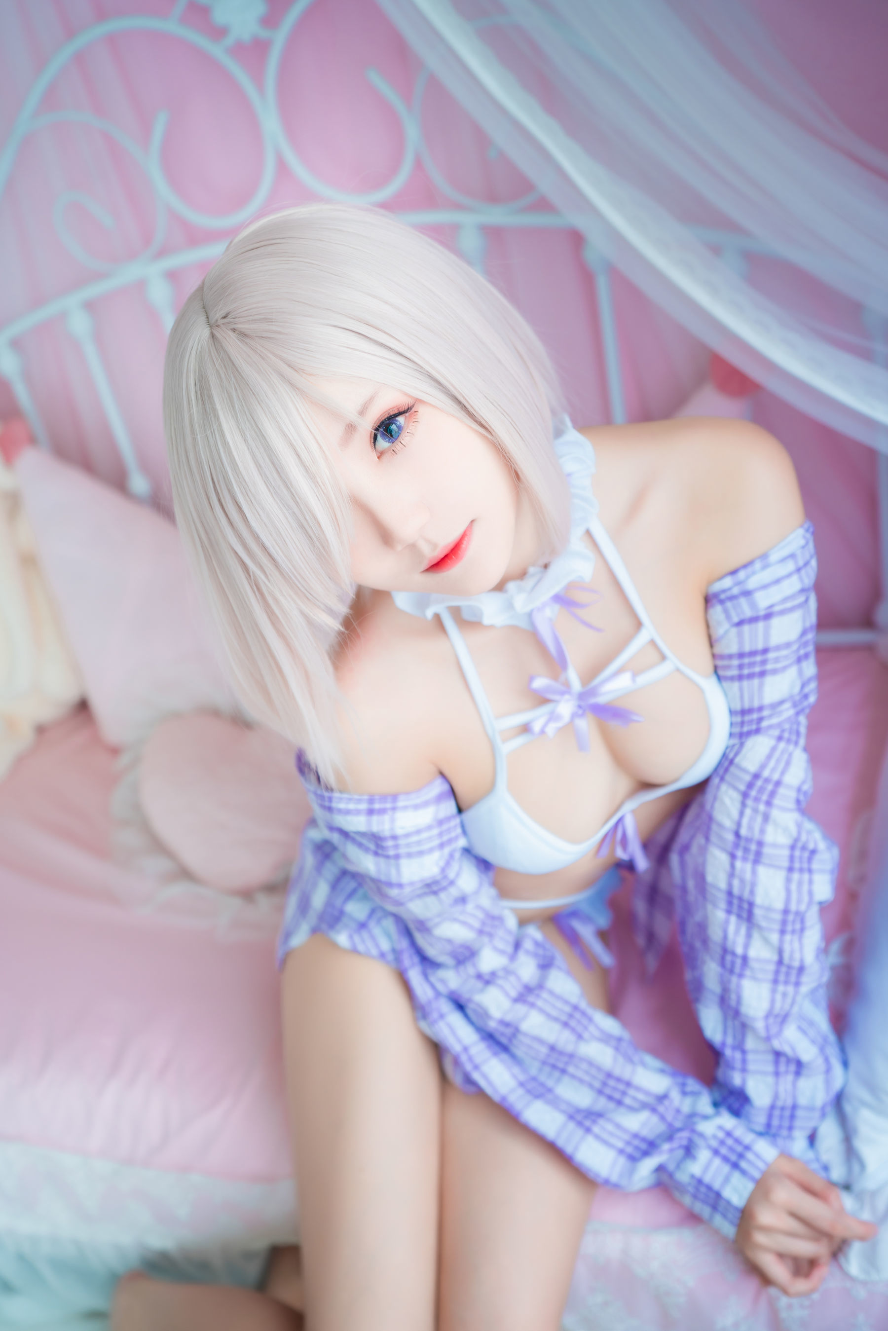 [网红COSER] Coser瓜希酱福利 - 玛修下着/(10P)