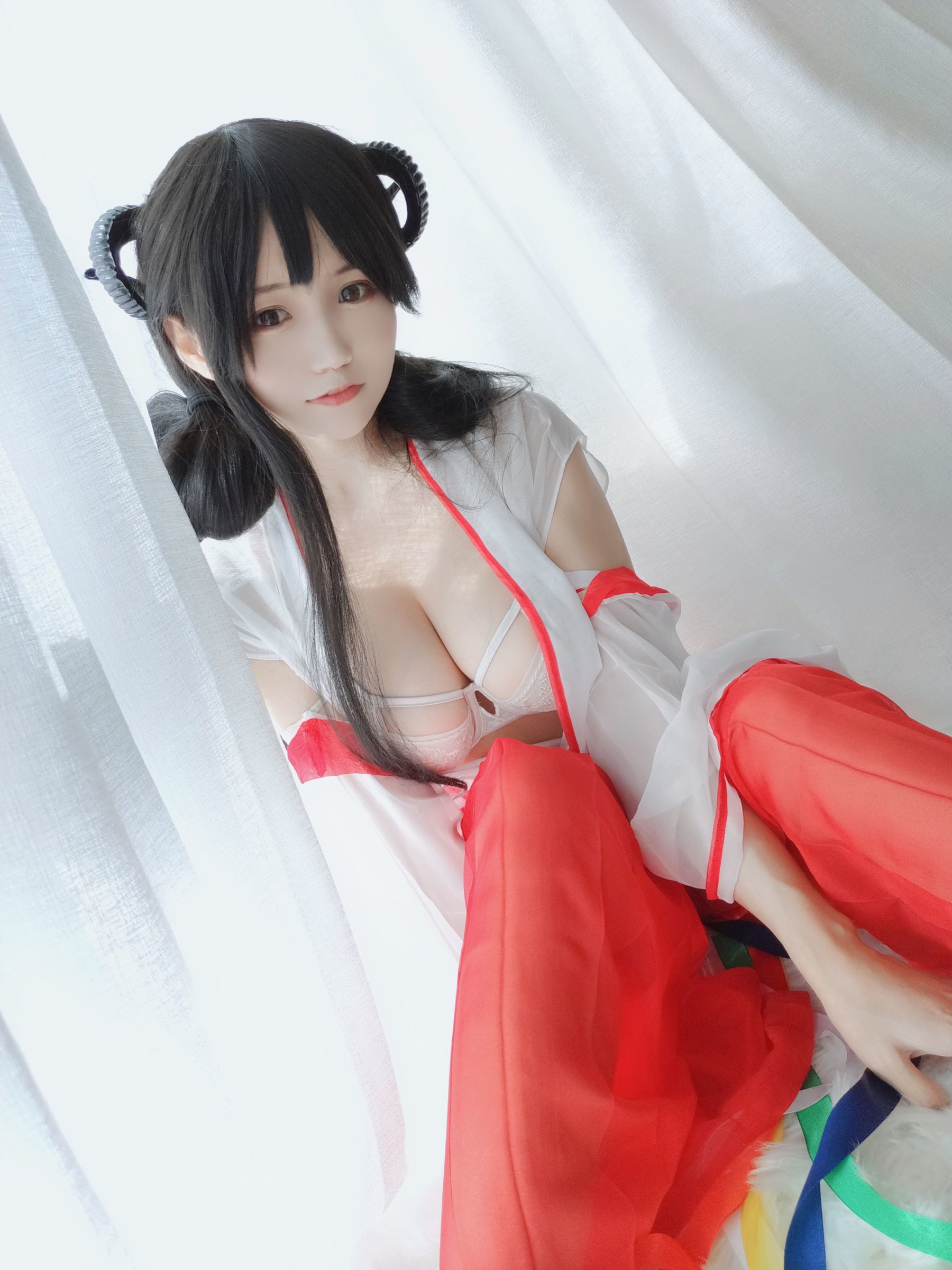 [网红COSER] 动漫博主小仓千代w - 巫女/(34P)