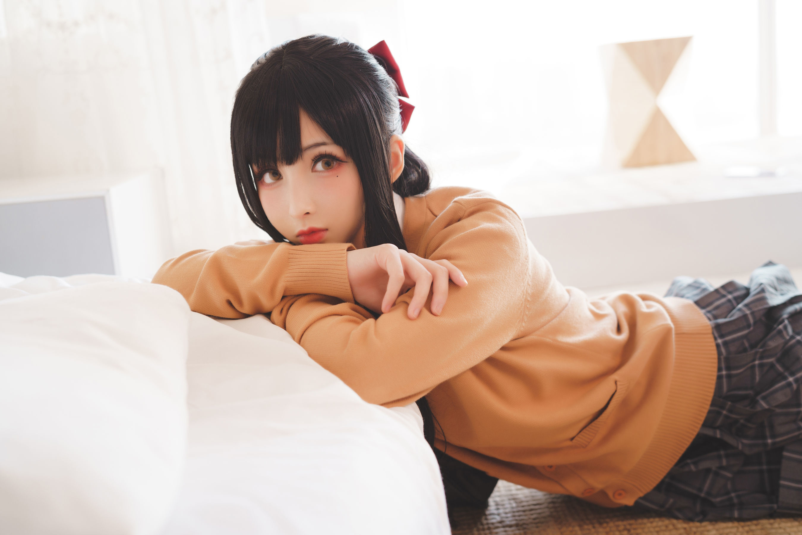 [网红COSER] COS福利rioko凉凉子 - 放课后的学姐/(40P)