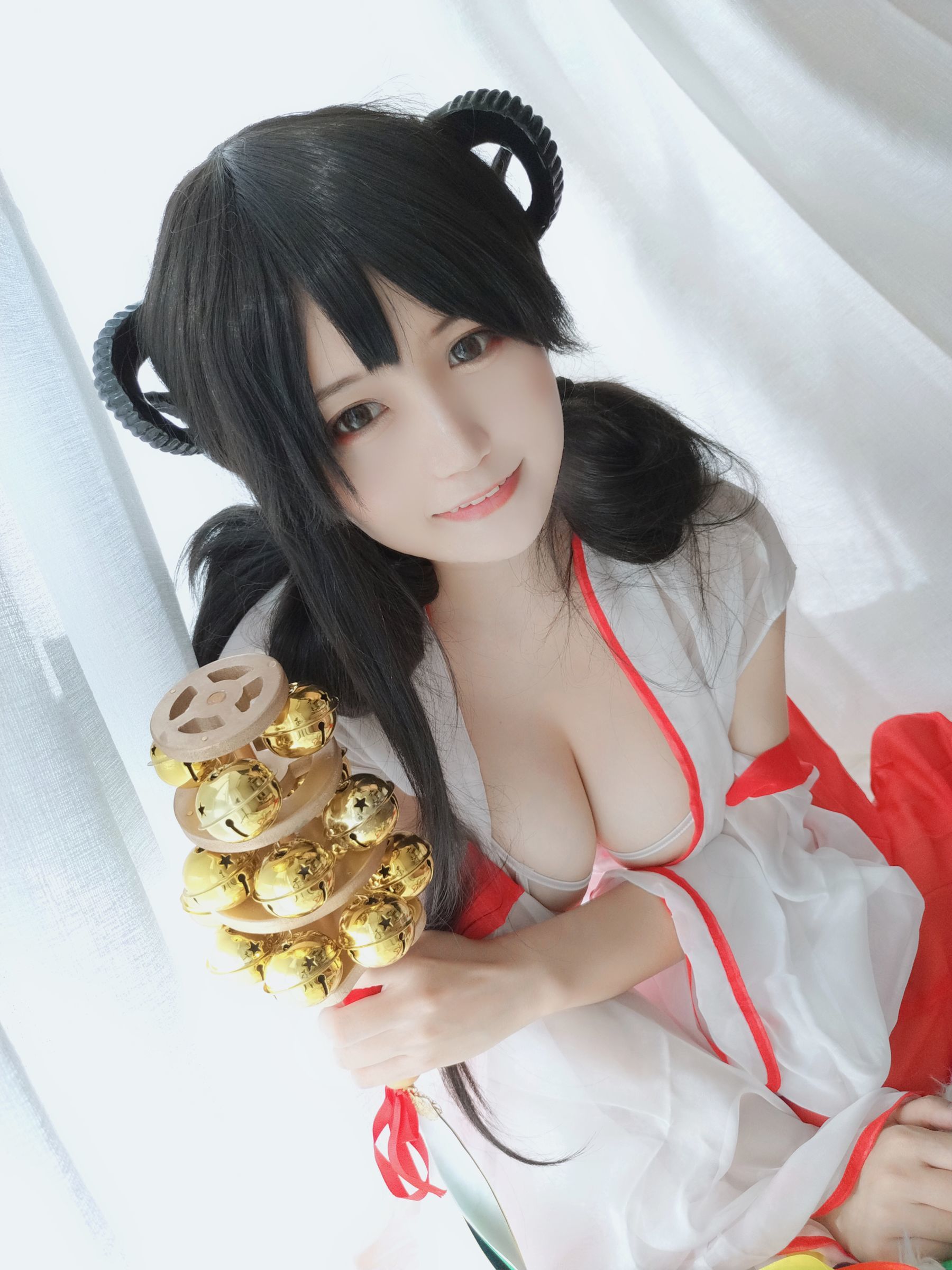 [网红COSER] 动漫博主小仓千代w - 巫女/(34P)