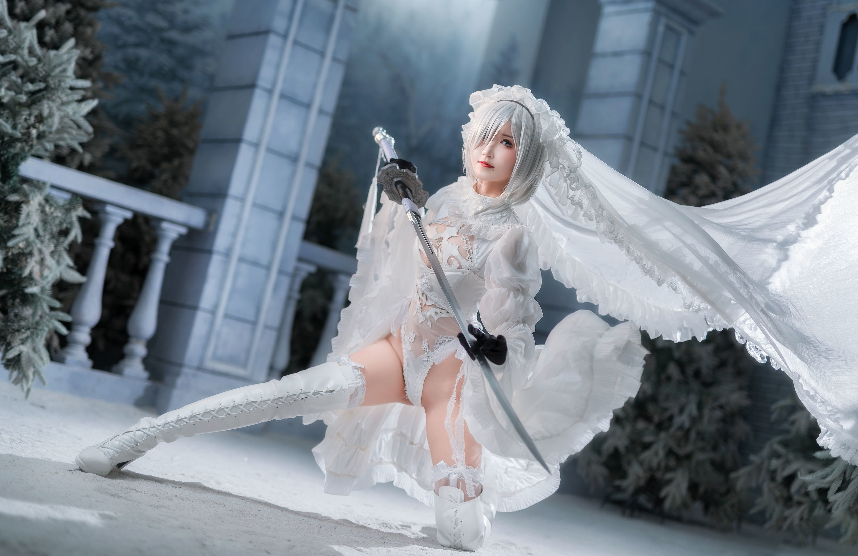 [网红COSER] 微博妹子三度_69 - 2B典藏/(19P)