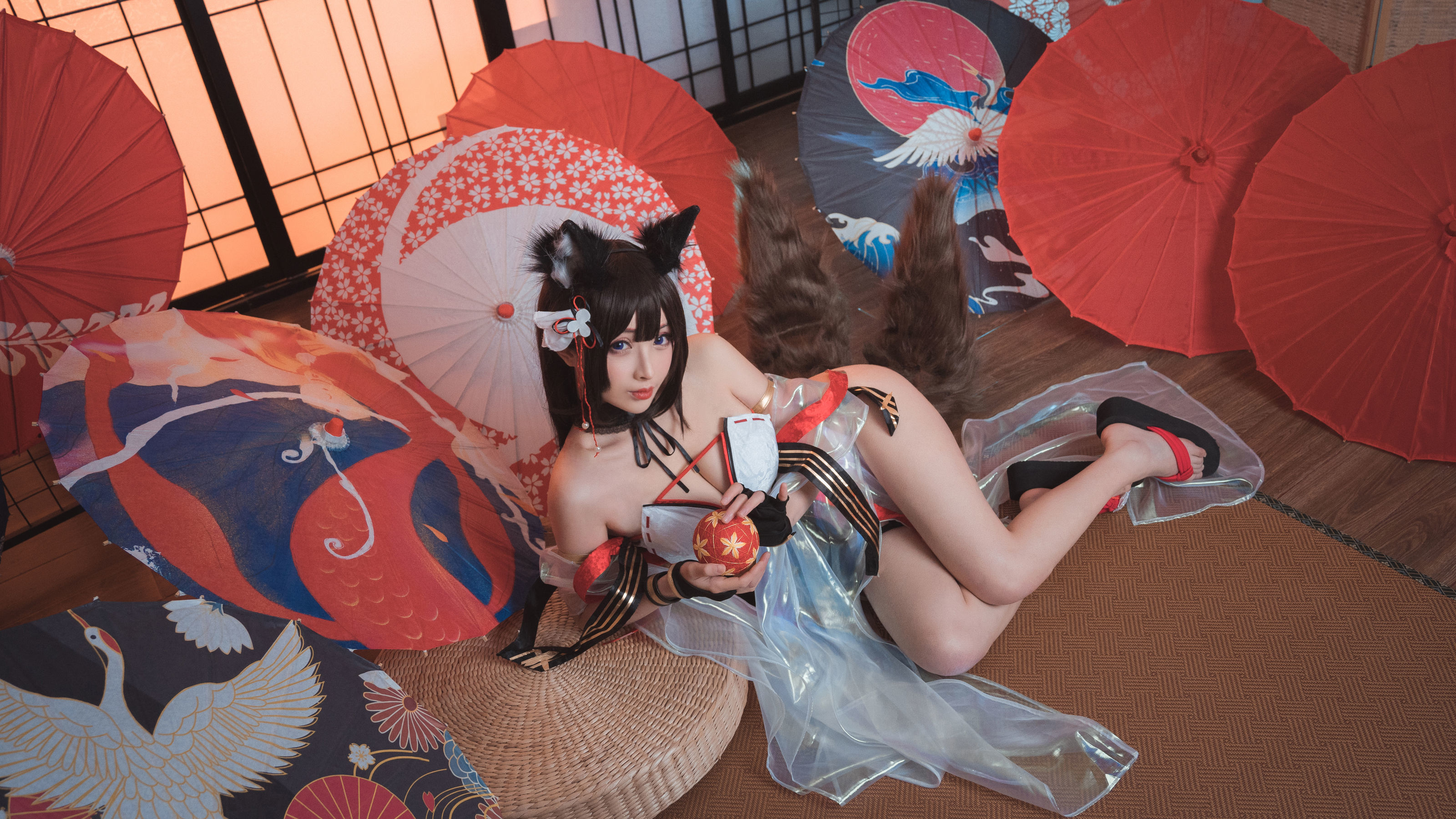 [网红COSER] COS福利rioko凉凉子 - 天城泳装/(24P)