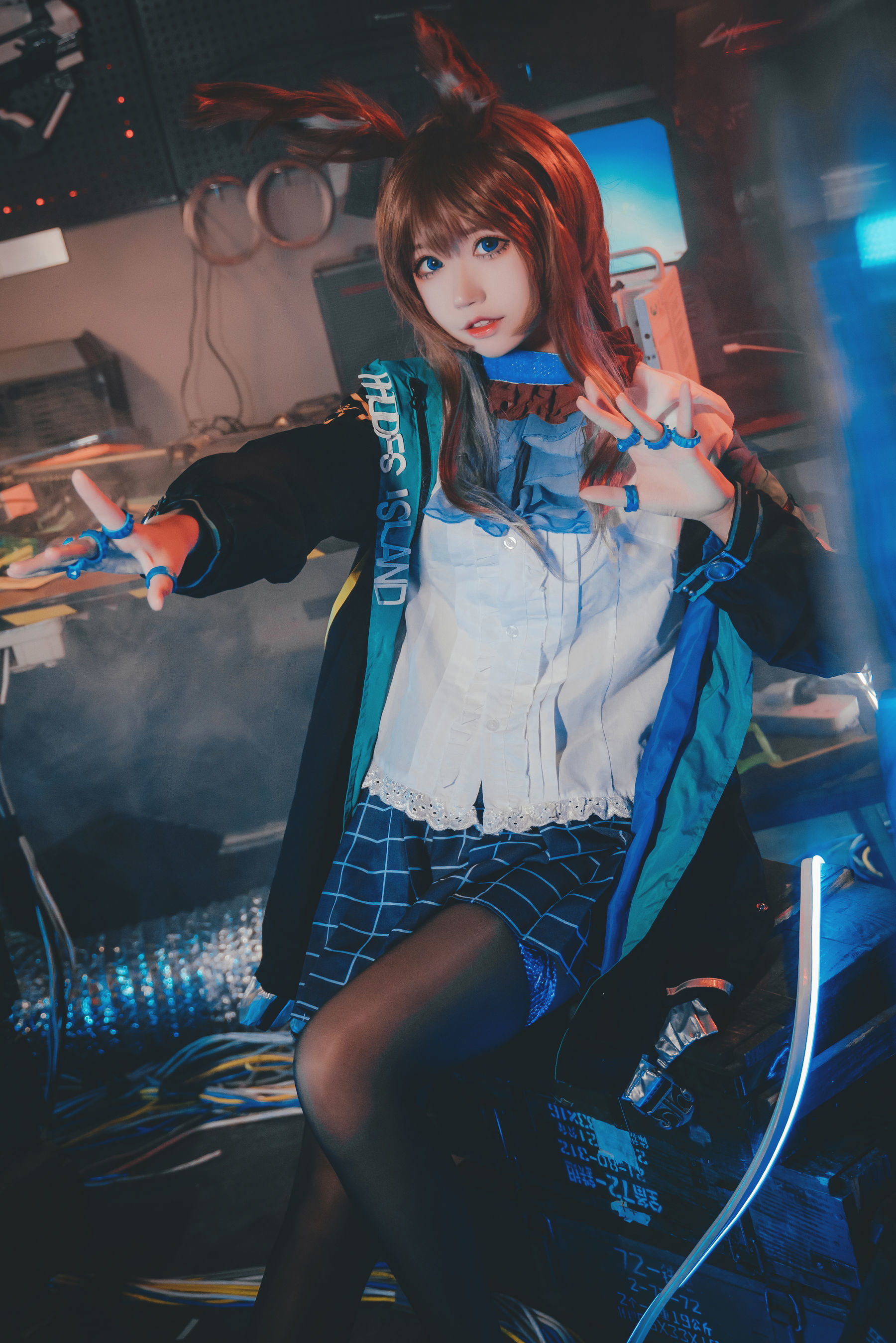 [网红COSER] 猫君君MaoJun - 明日方舟 阿米娅/(52P)