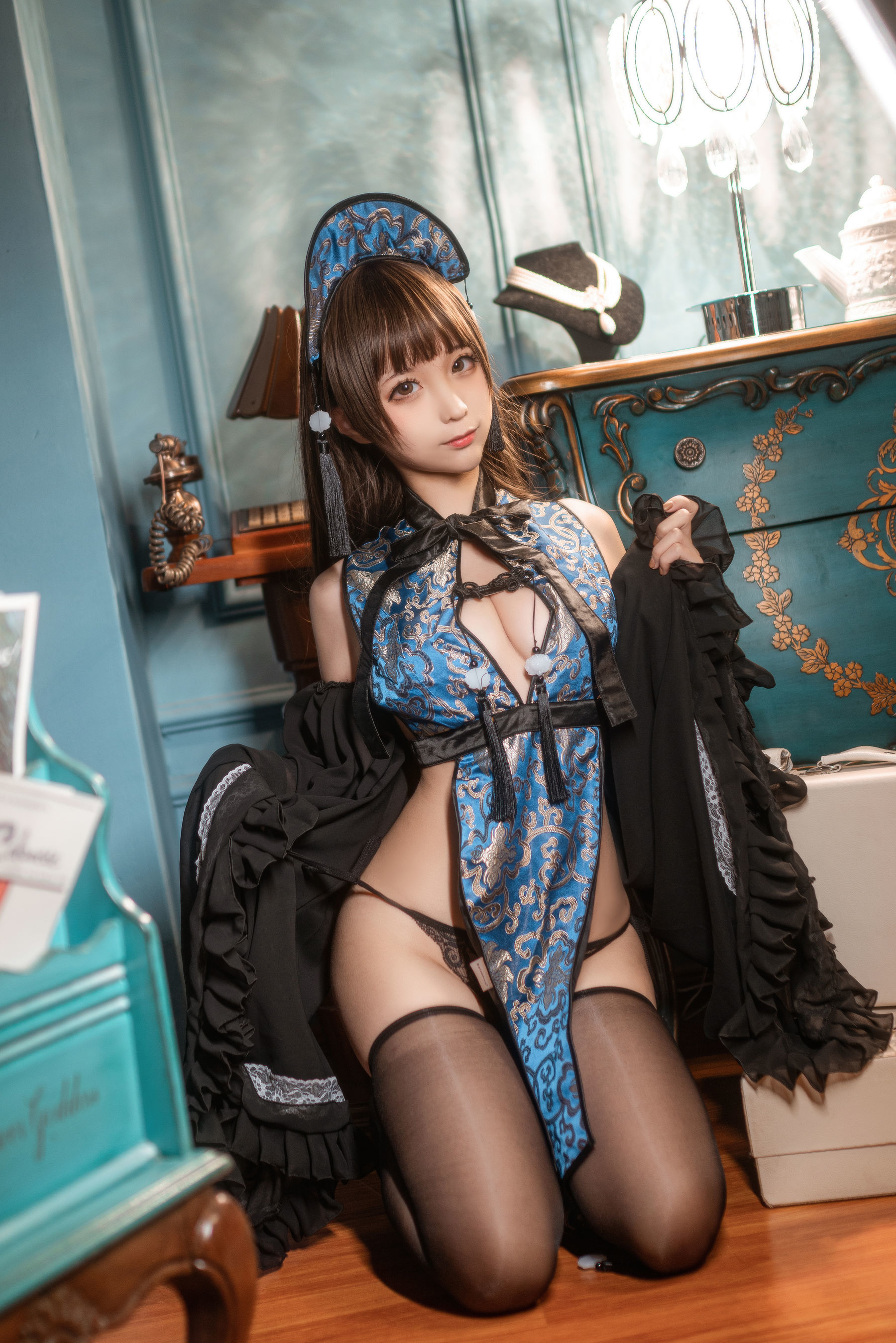 [网红COSER] 动漫博主蠢沫沫 - 小僵尸/(40P)