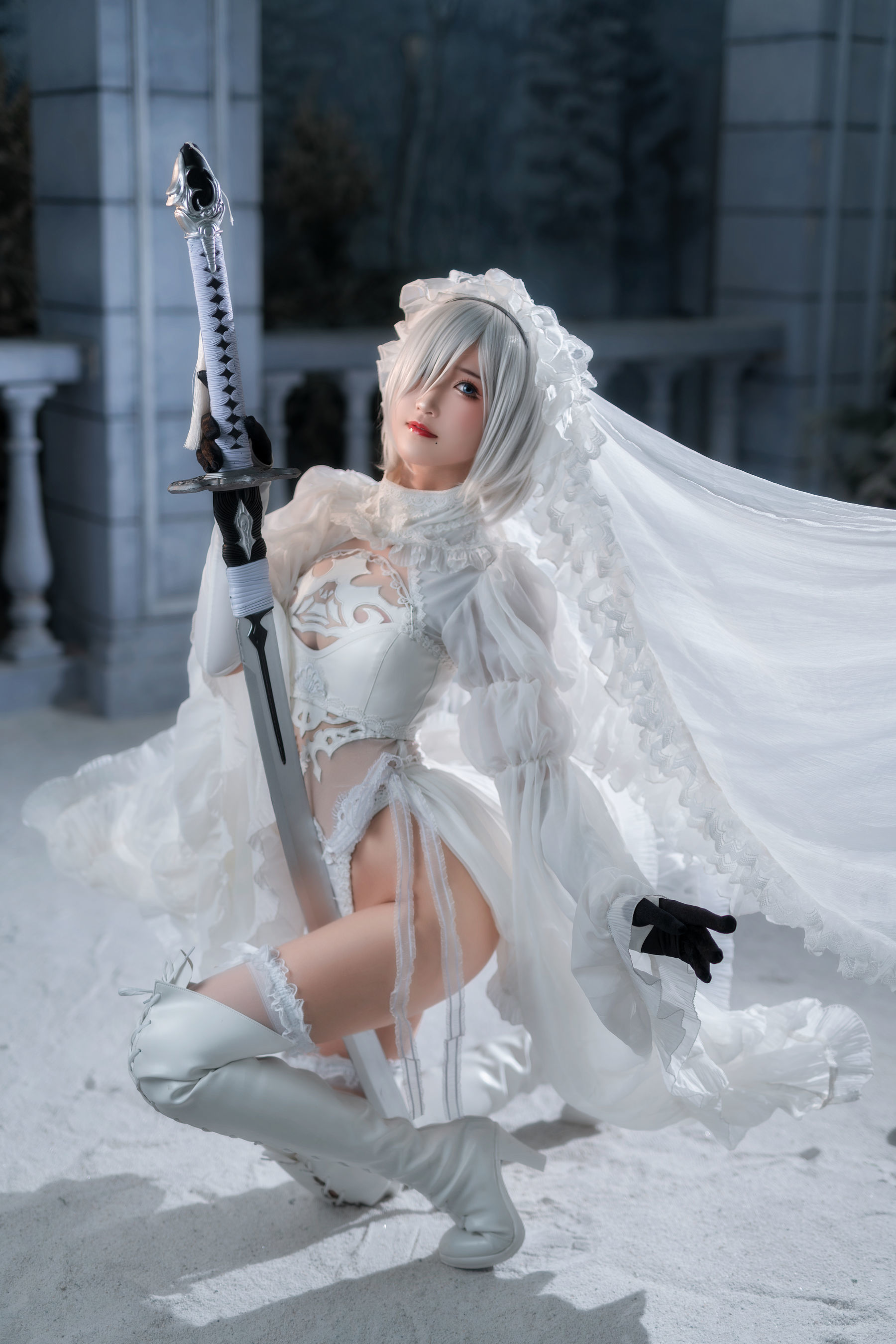 [网红COSER] 微博妹子三度_69 - 2B典藏/(19P)