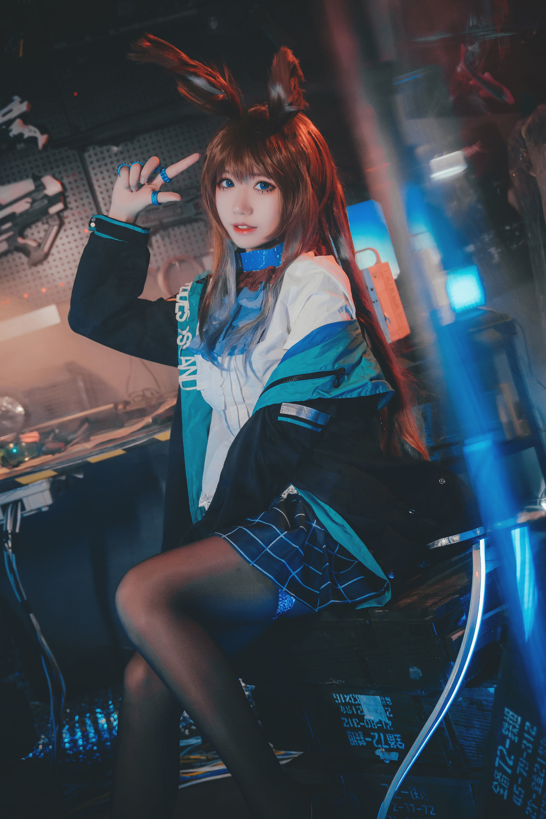 [网红COSER] 猫君君MaoJun - 明日方舟 阿米娅/(52P)