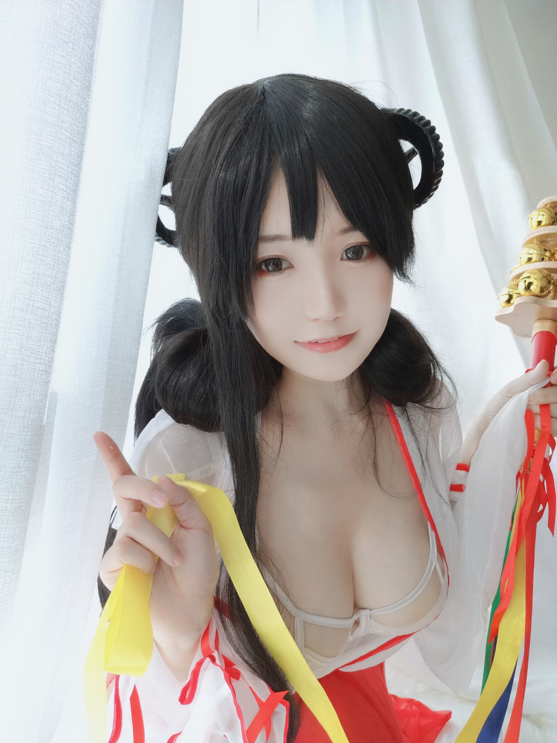 [网红COSER] 动漫博主小仓千代w - 巫女/(34P)