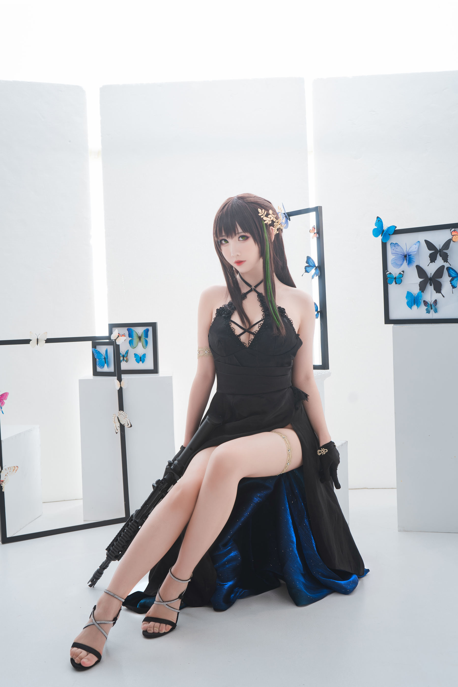 [网红COSER] 可爱人气Coser面饼仙儿 - M4A1/(21P)