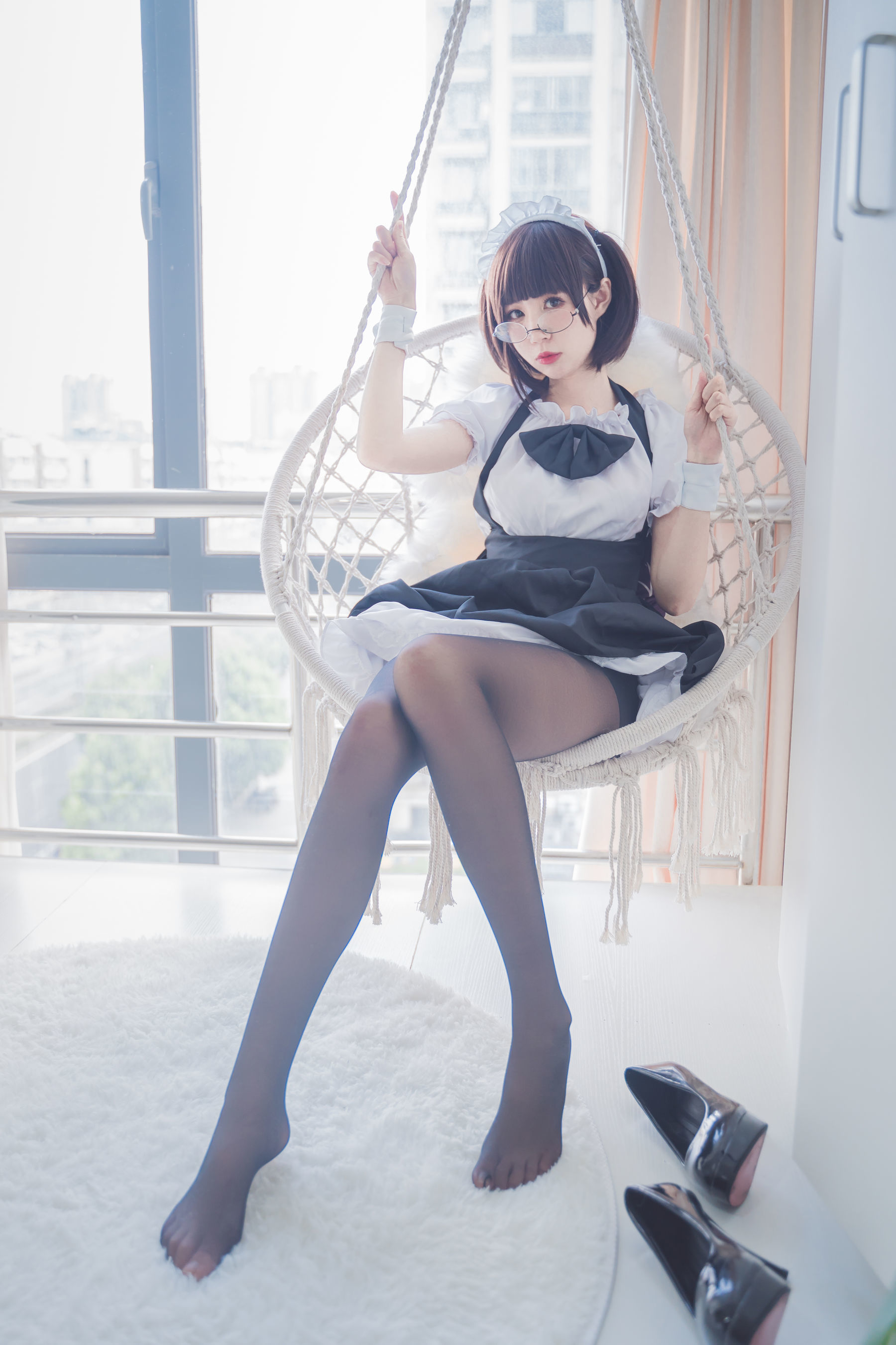 [网红COSER] 西园寺南歌 - 黑袜/(30P)