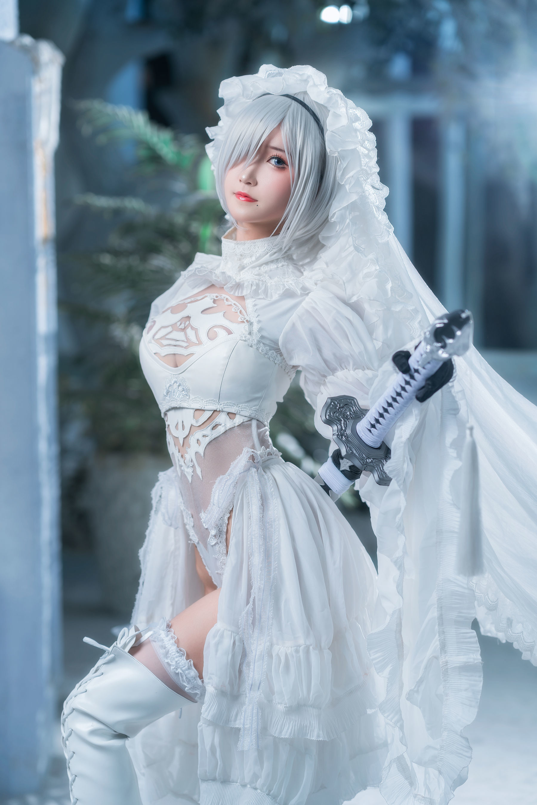 [网红COSER] 微博妹子三度_69 - 2B典藏/(19P)